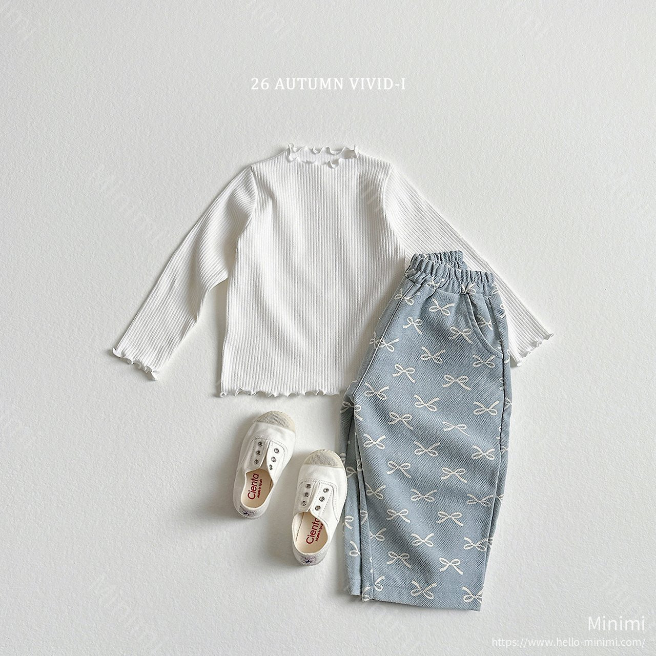 VIVID-I Soft Ribbed Ruffle T-shirt 細節圖 11