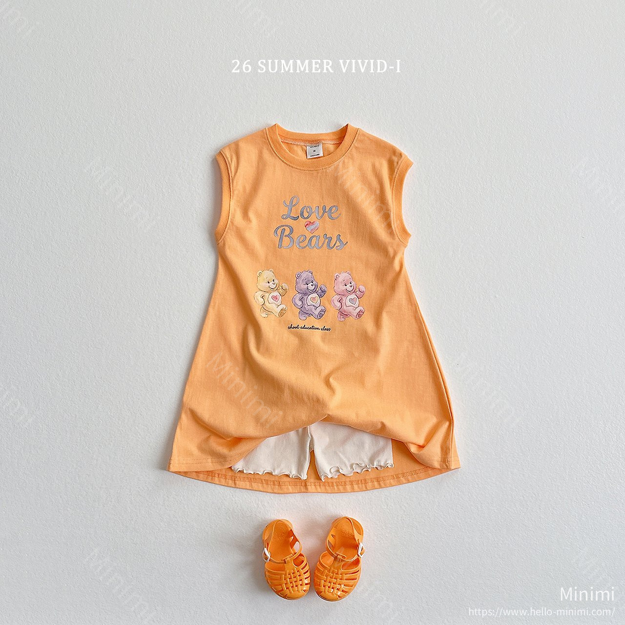 VIVID-I Painted Bear Long Dress 細節圖 15