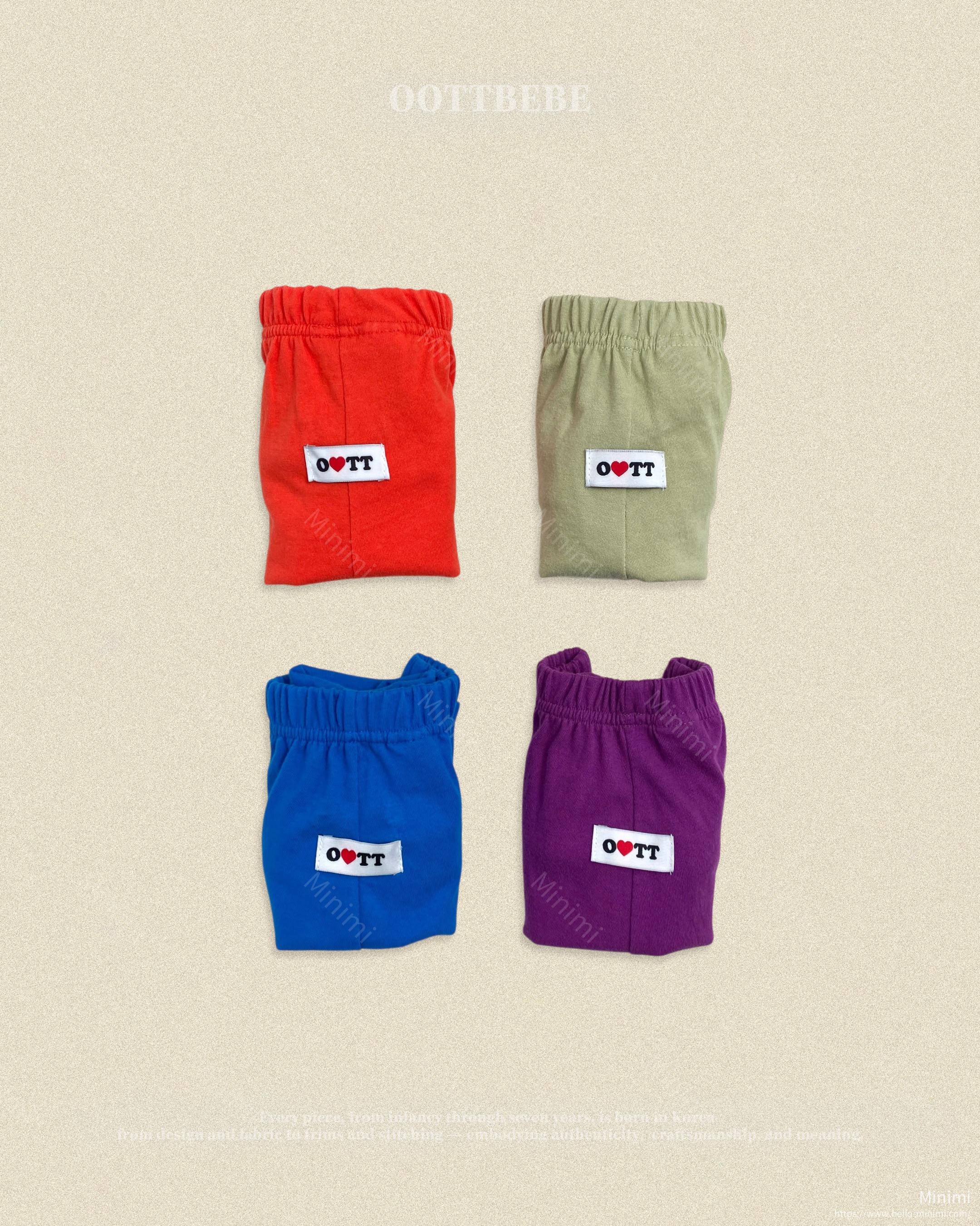 oott bebe (Promo) Jelly Mix Bloomer Pants 細節圖 16