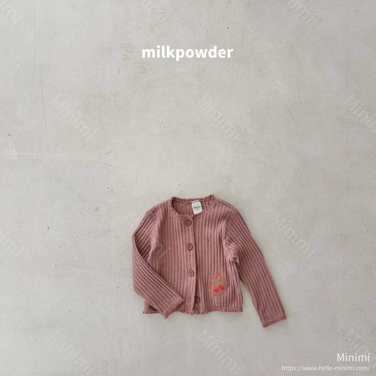 milkpowder Cherry Cardigan 細節圖 11