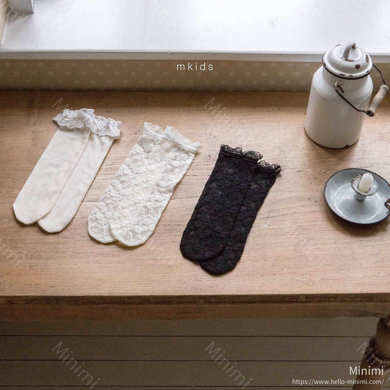 mkids Flo Lace Socks 細節圖 7