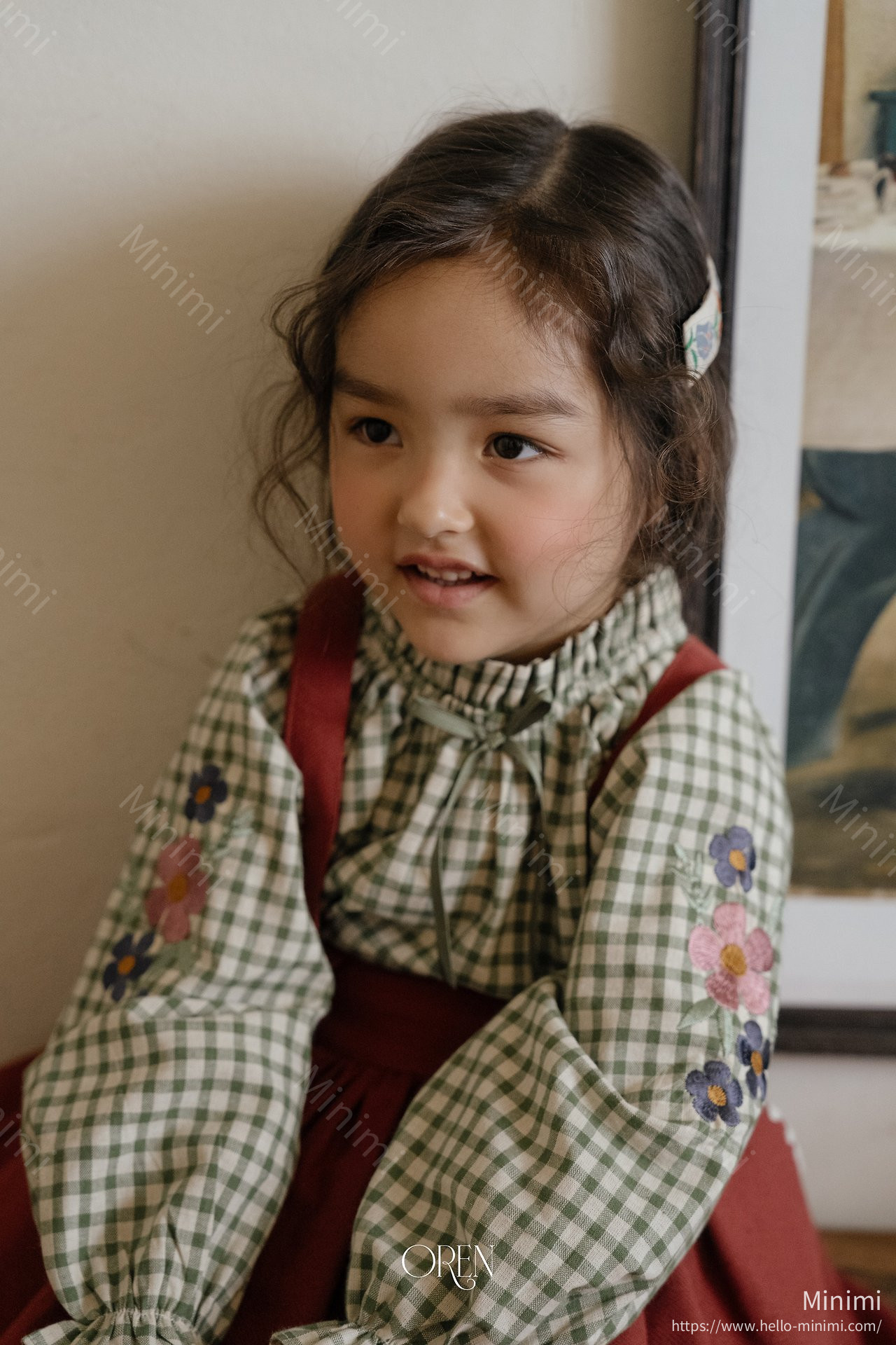 Oren Manon Check Blouse 細節圖 24
