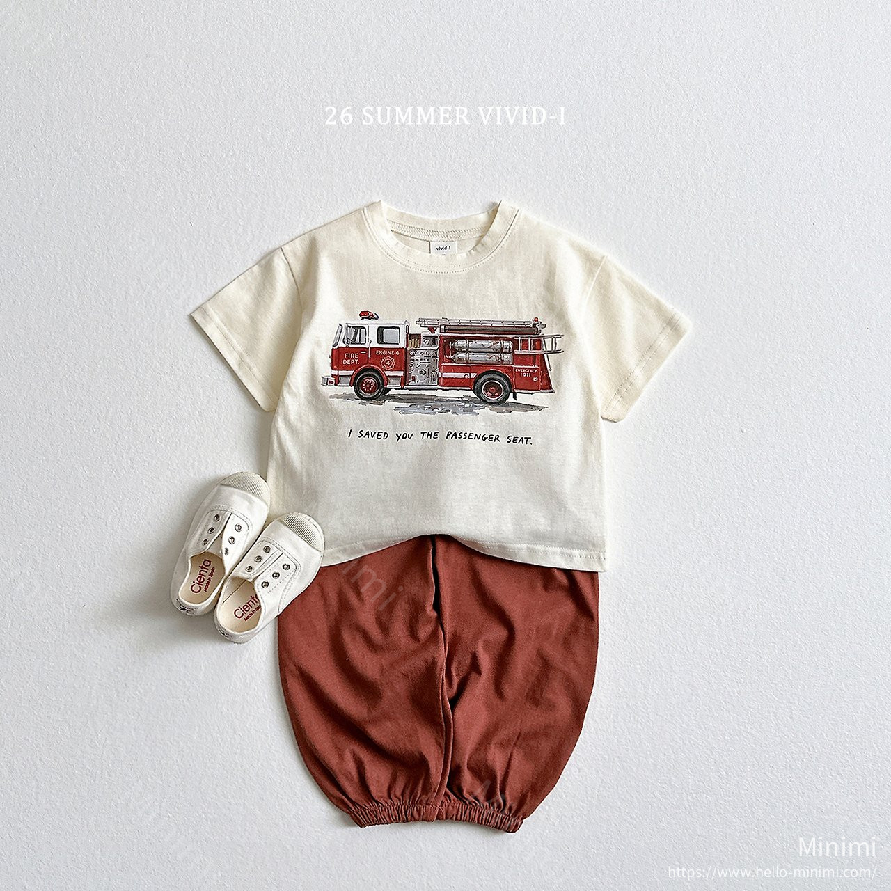 VIVID-I Vintage Car T-Shirt 細節圖 11