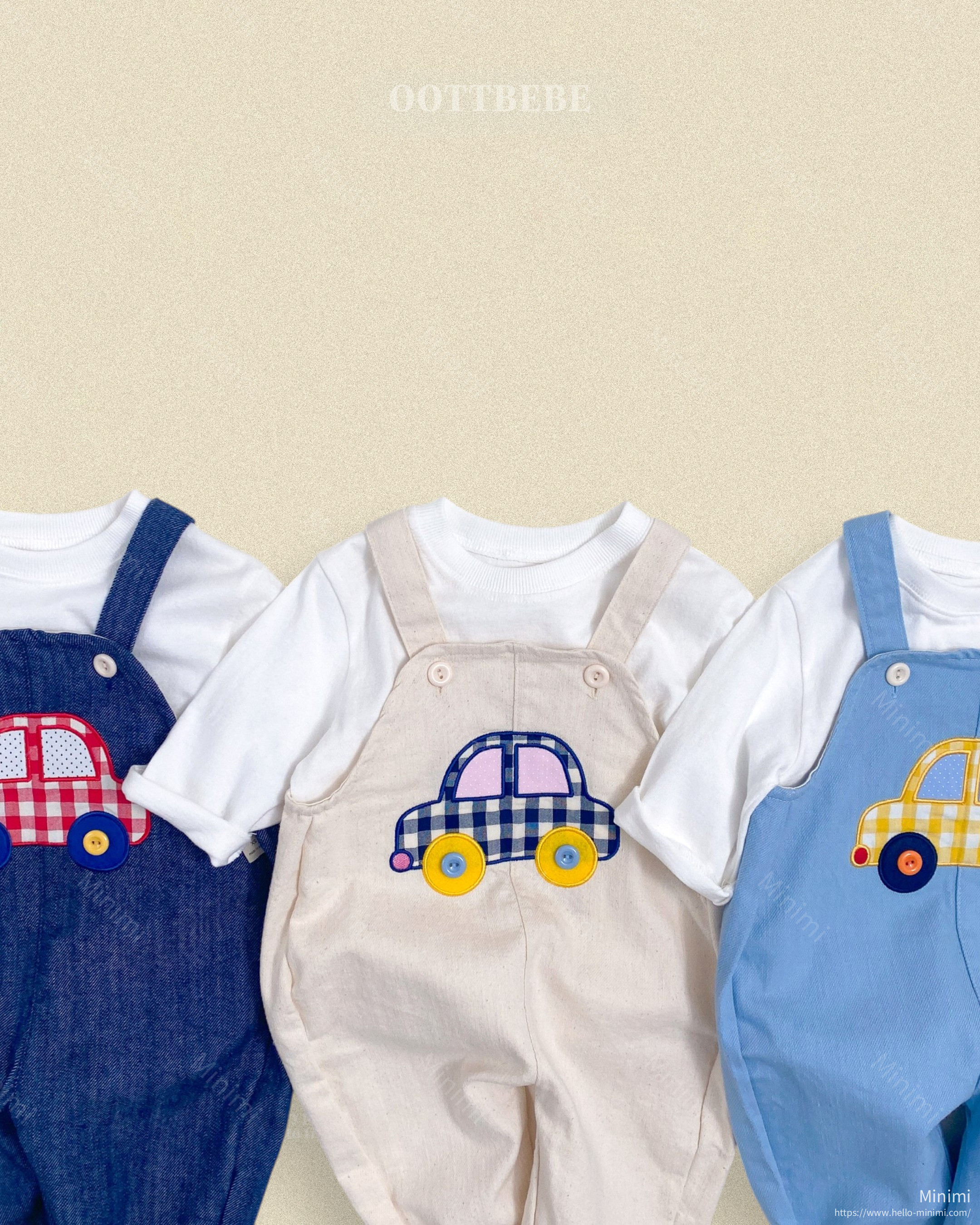 oott bebe Boongboong Denim Overalls 細節圖 15
