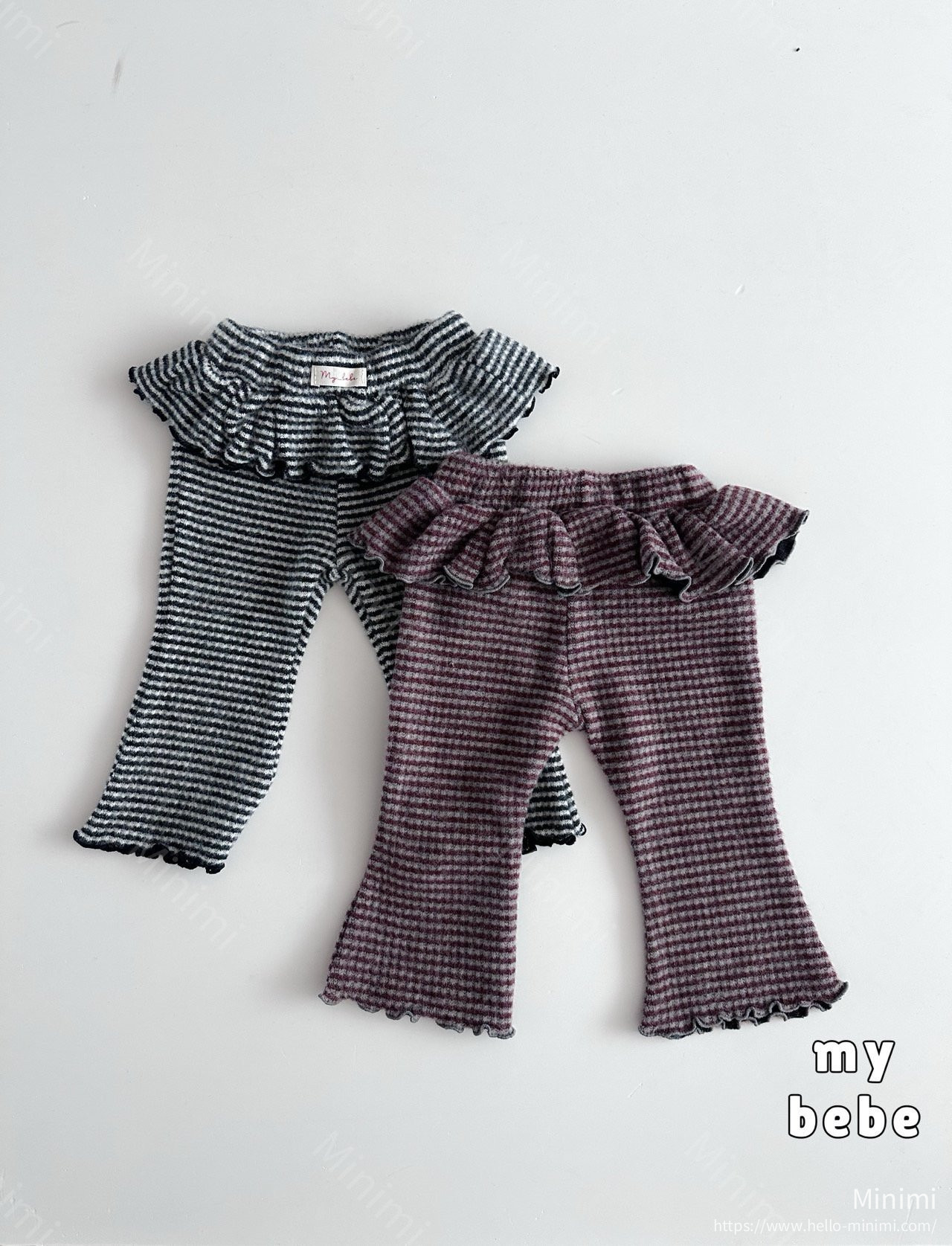 my_bébé Brush Frill Pants 細節圖 2