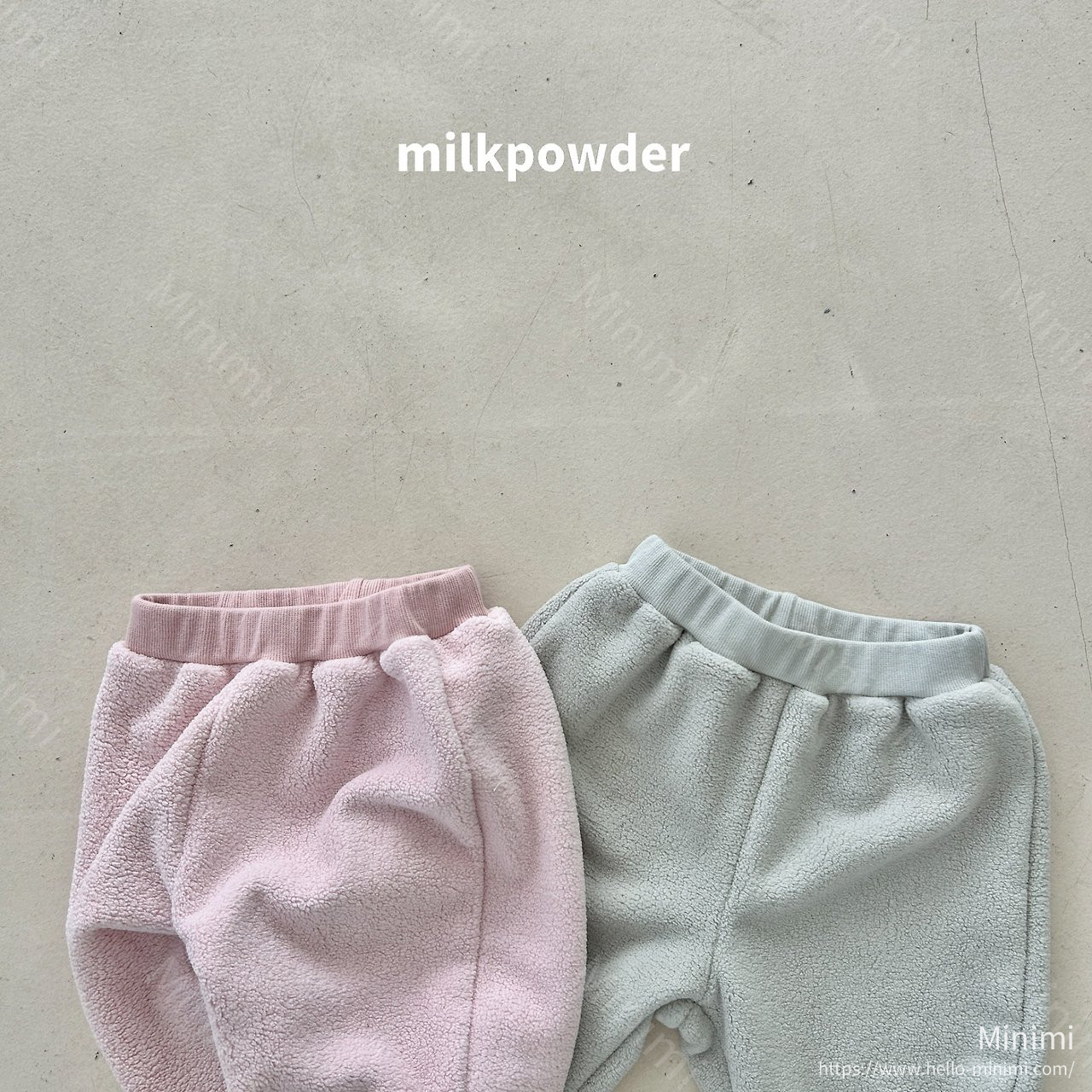 milkpowder Fogny Fleece Pants 細節圖 3