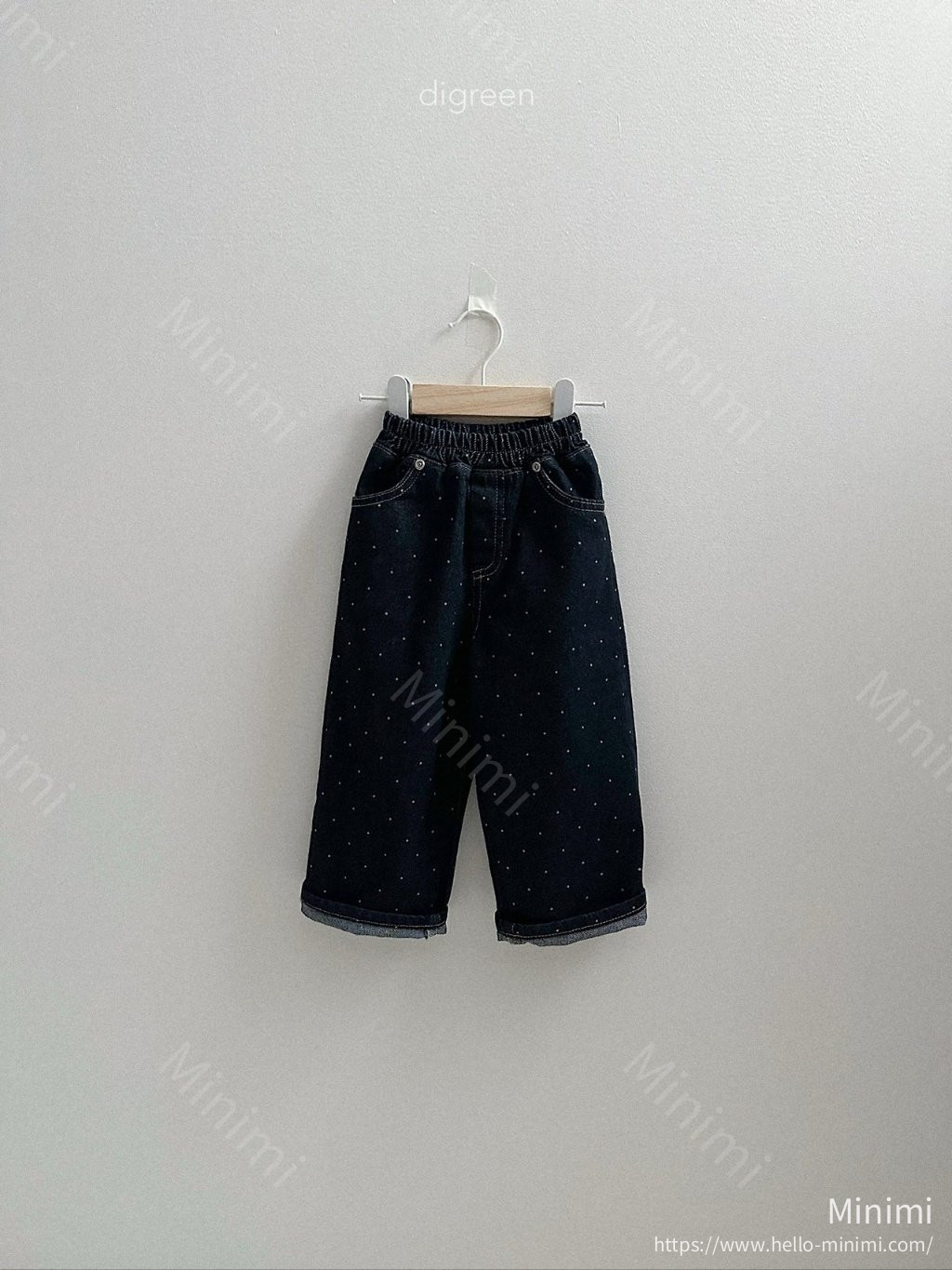 digreen Dot Denim Pants 細節圖 5