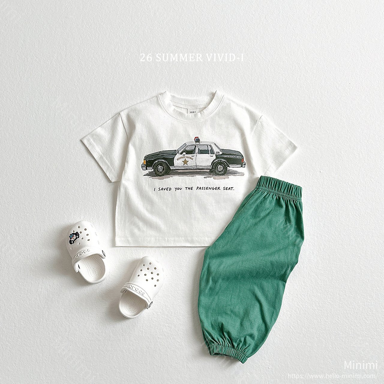 VIVID-I Vintage Car T-Shirt 細節圖 9