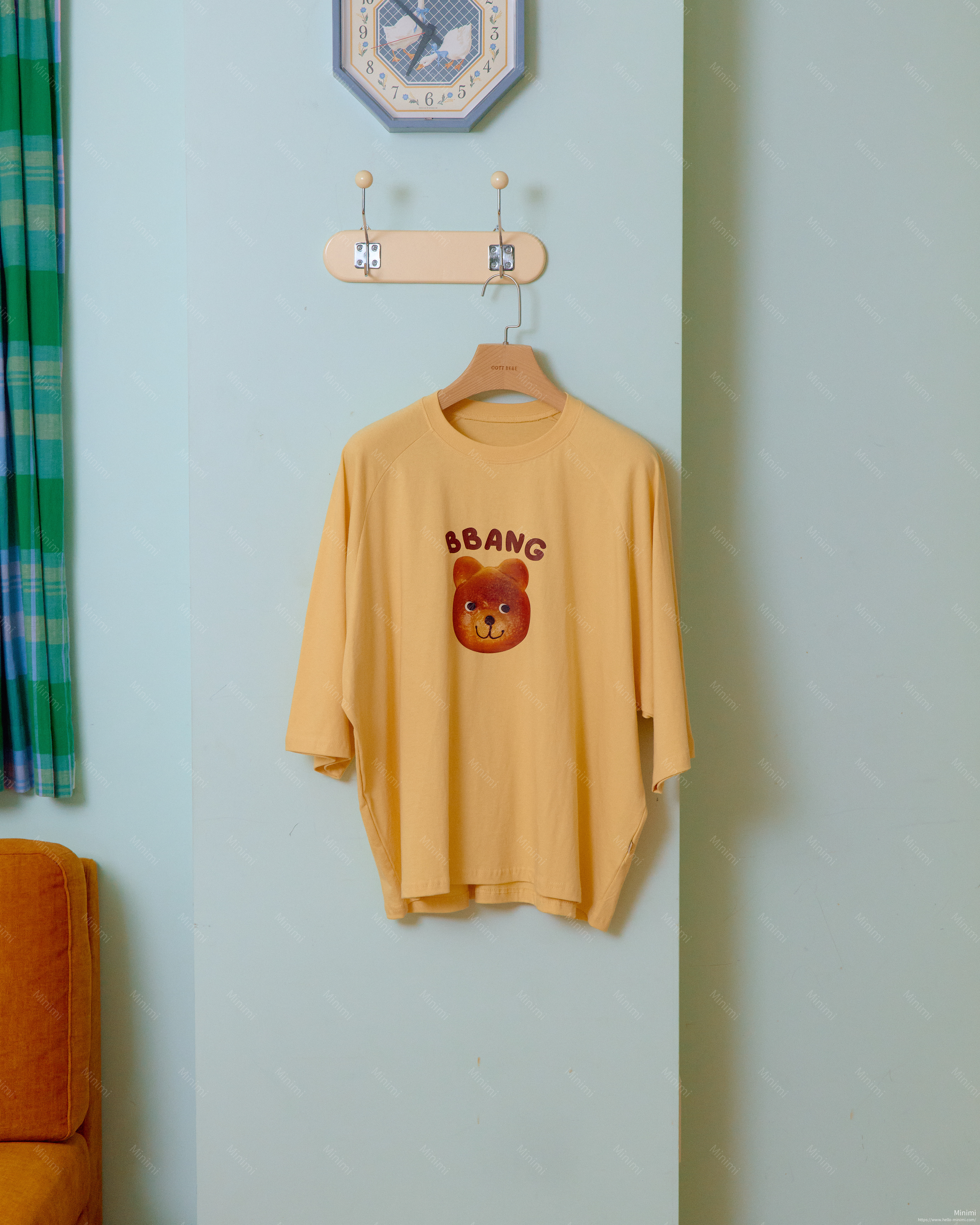oott bebe Bread Raglan T-shirt (Adult) 細節圖 4