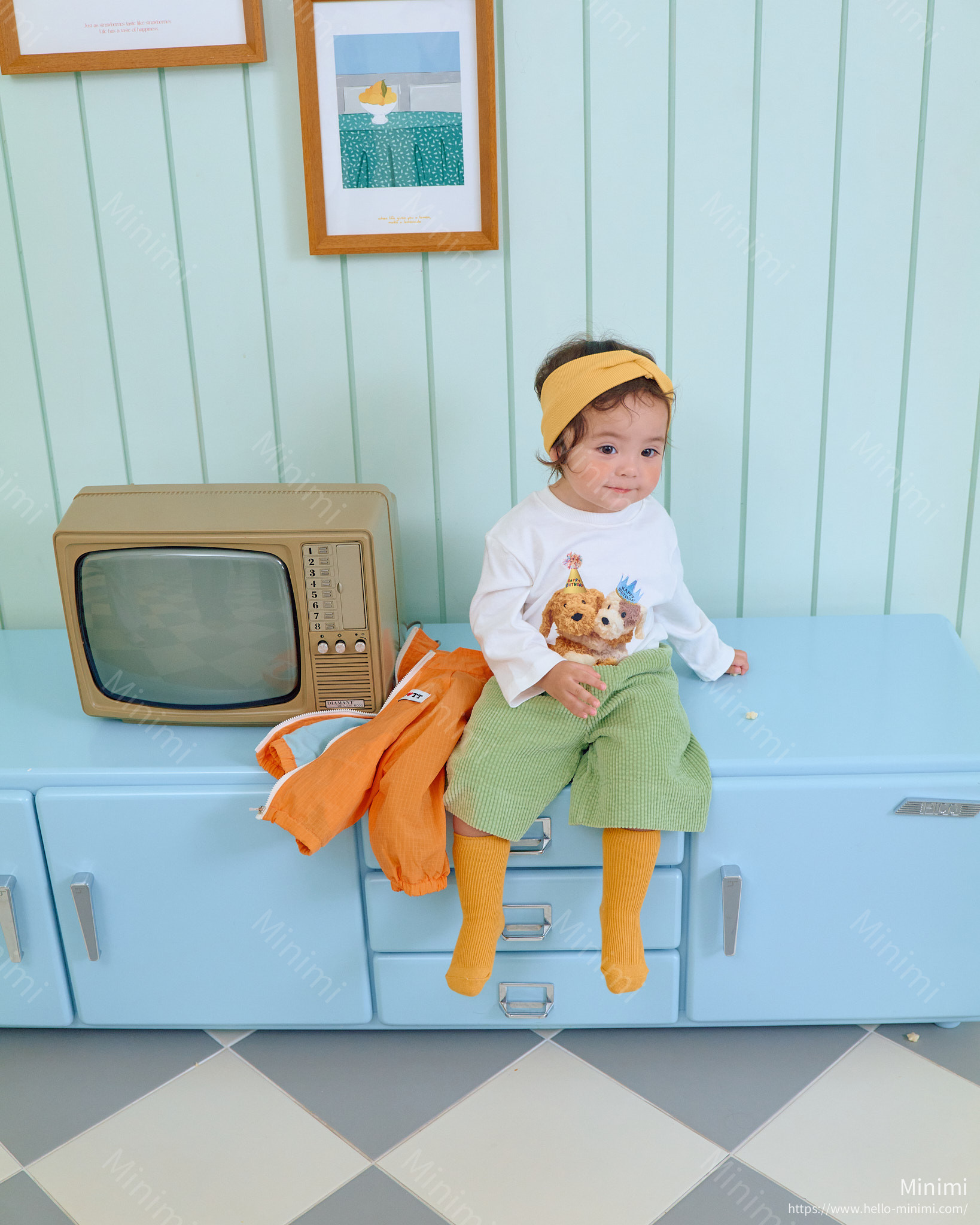 oott bebe Big Corduroy Pants (Knee-length) 細節圖 31
