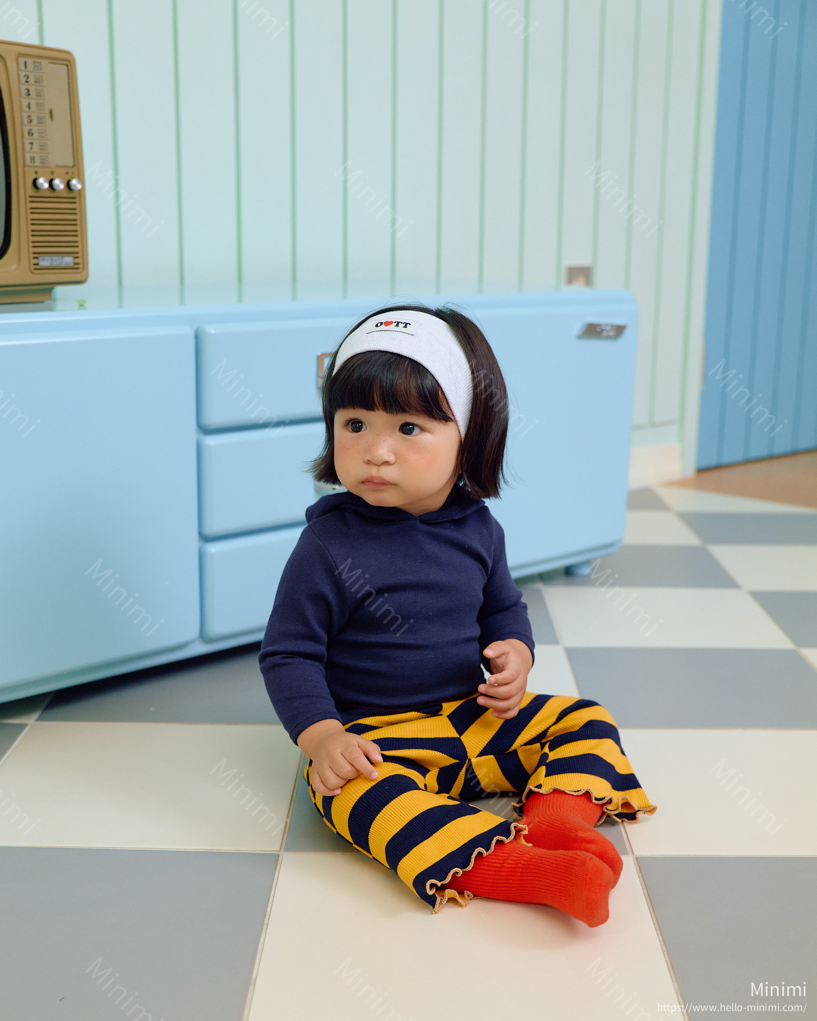 oott bebe Retro Hooded Tight T-shirt 細節圖 28
