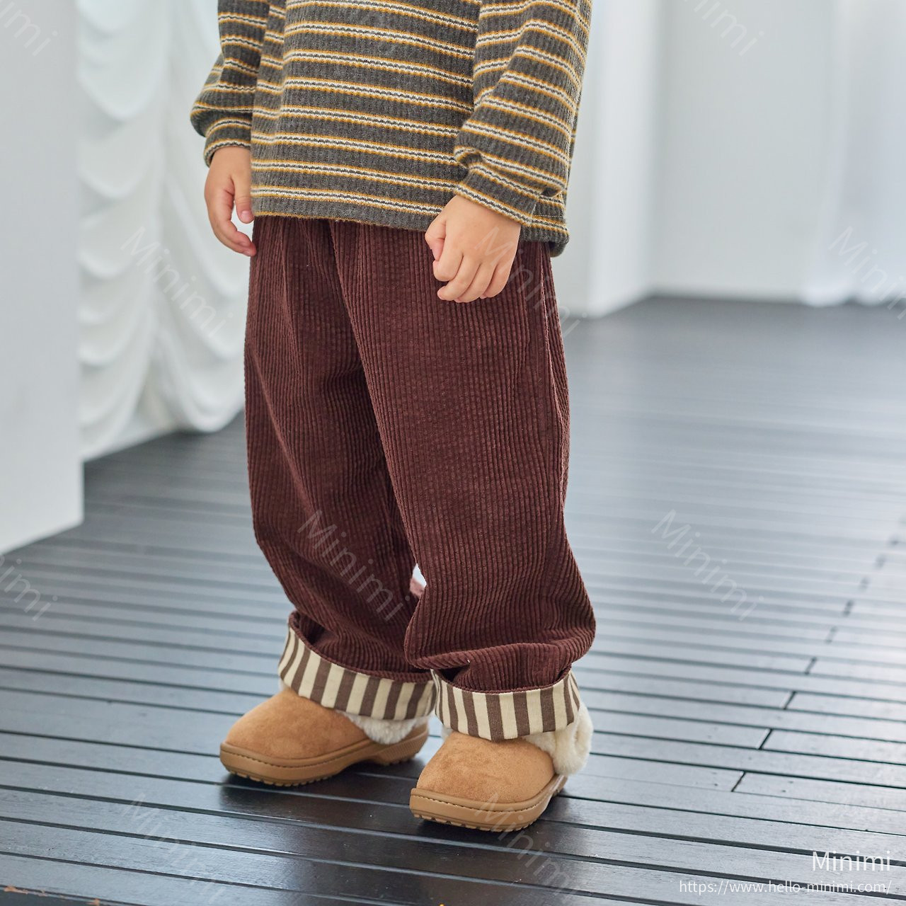 1st BLUE Corduroy Cabra Pants 細節圖 8
