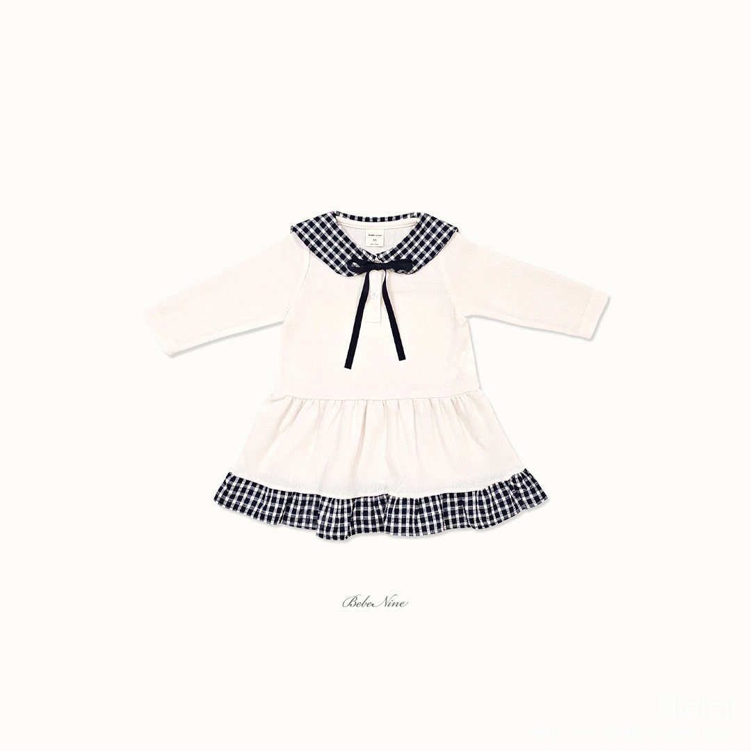 bebe nine Maison Check Dress 細節圖 14