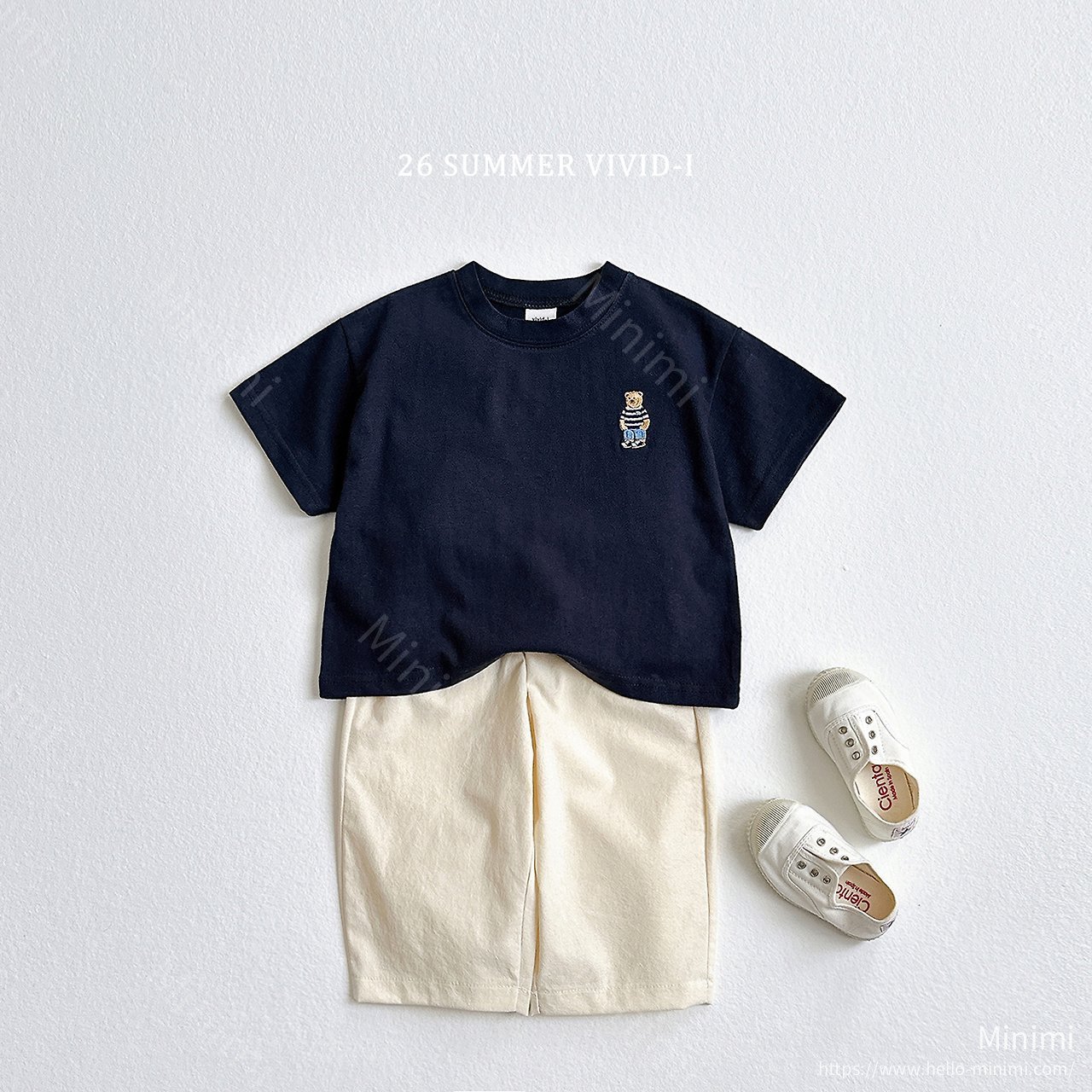 VIVID-I (Event) Cropped Basic Cotton Pants 細節圖 10