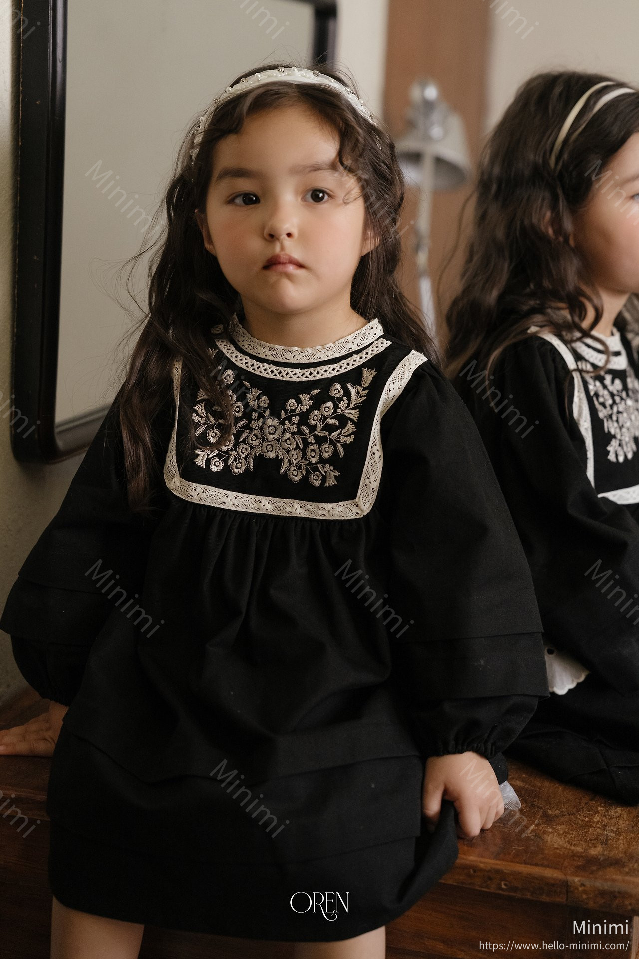 Oren Fleur Noir Dress 細節圖 33