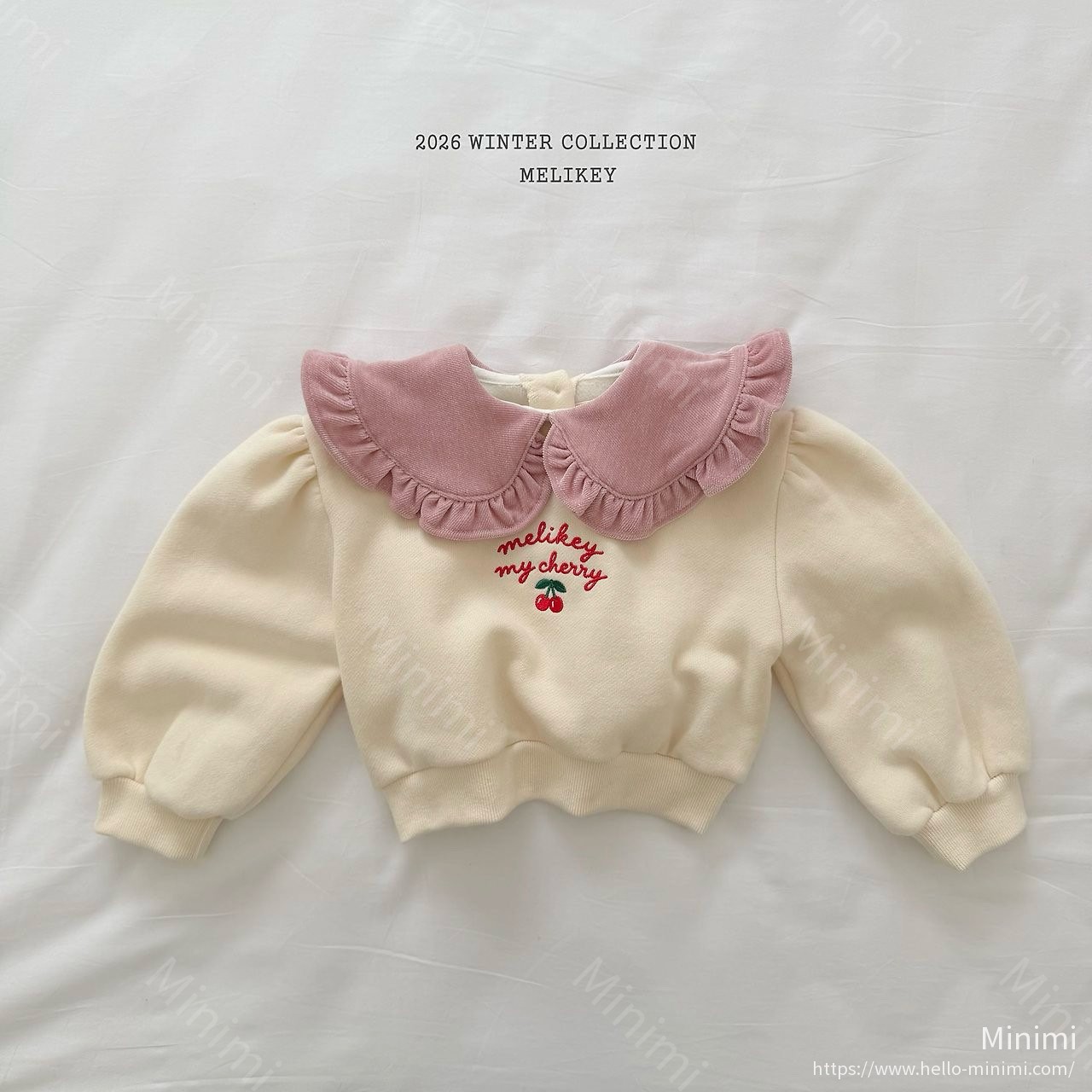 Melikey Cherry Collar Sweatshirt 細節圖 22