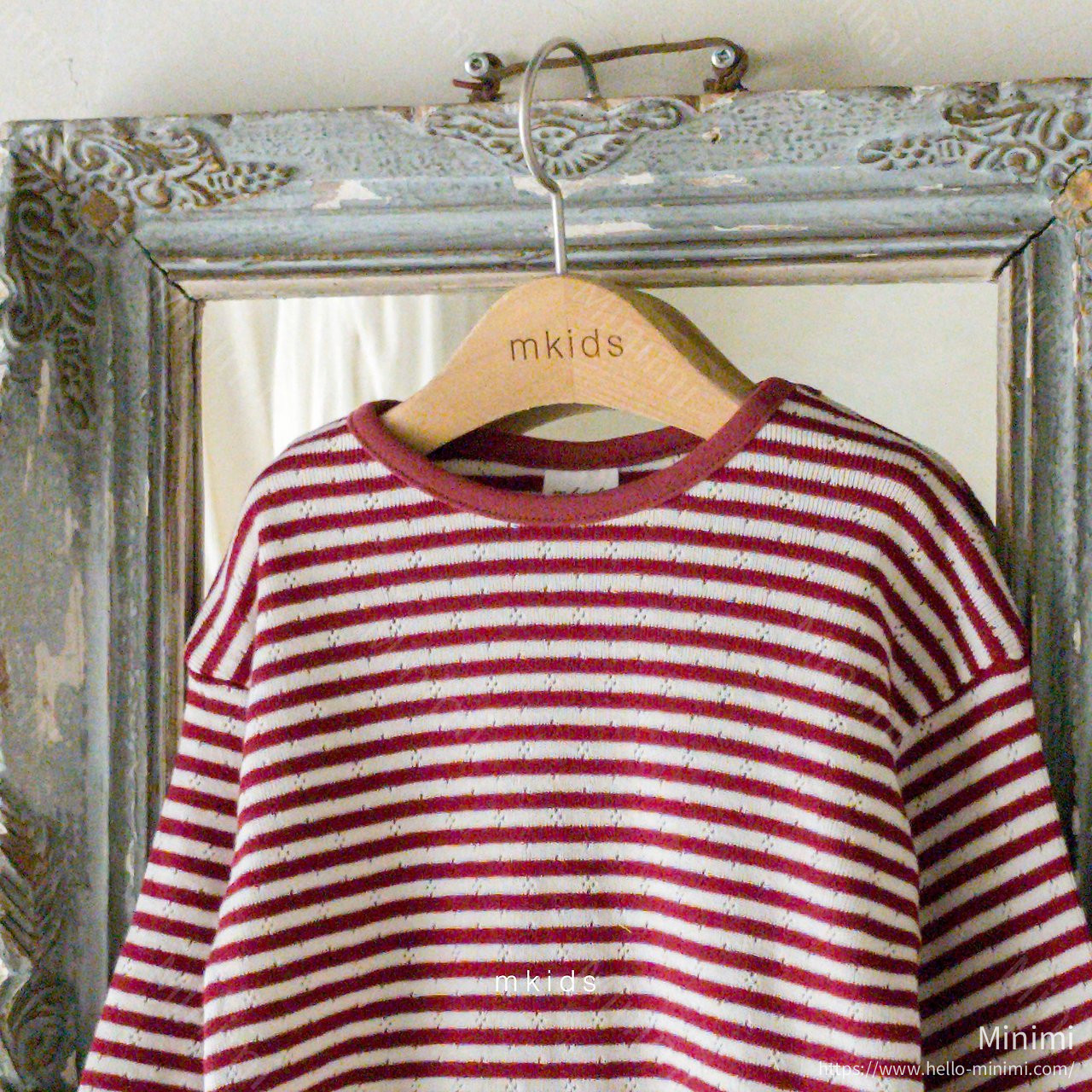 mkids Bonbon Stripe Tee 細節圖 2