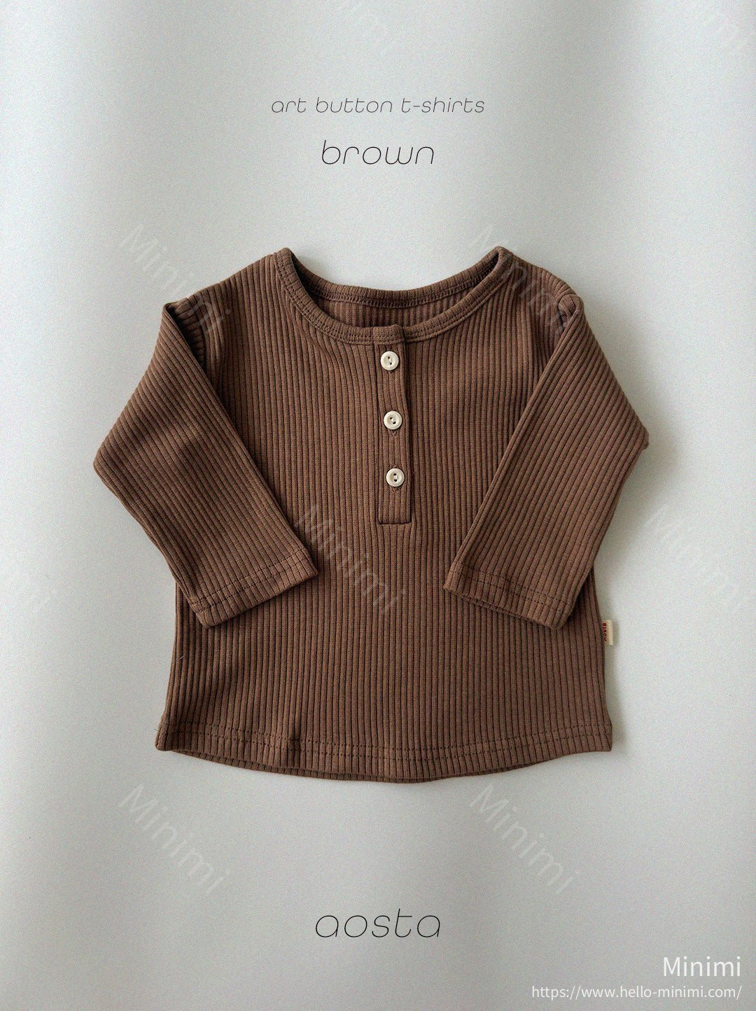 Aosta atelier Butter Button T 細節圖 4