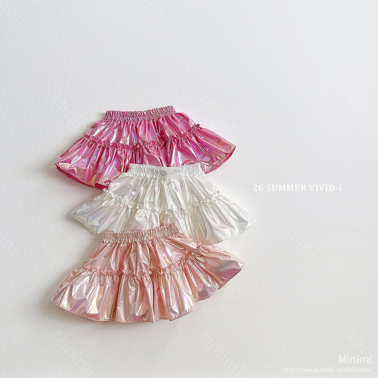 VIVID-I Aurora Skirt - 韓國童裝代購主圖