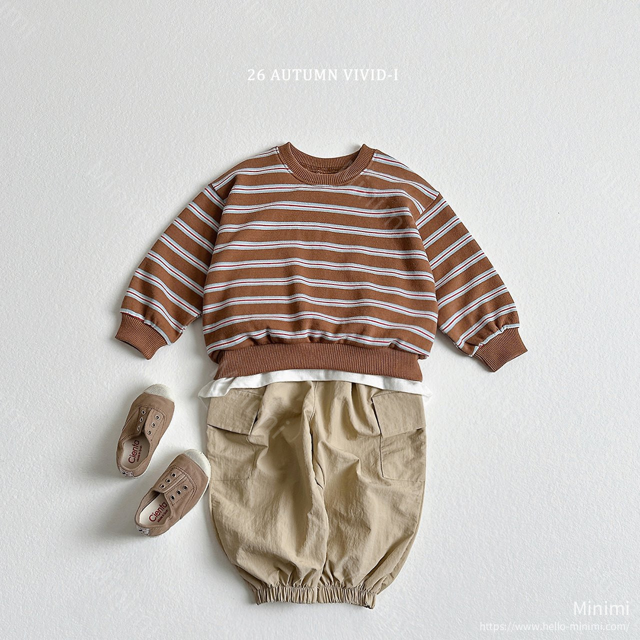 VIVID-I Multi Color Block Stripe Sweatshirt 細節圖 7