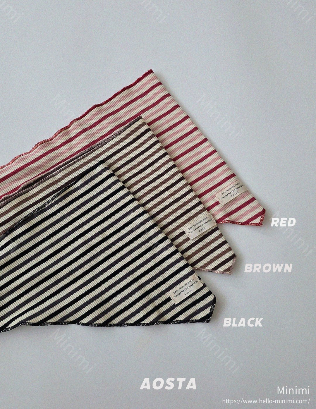 Aosta atelier Crayon Scarf 細節圖 1