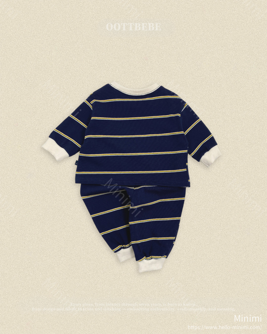oott bebe Rookie Striped Set 細節圖 5