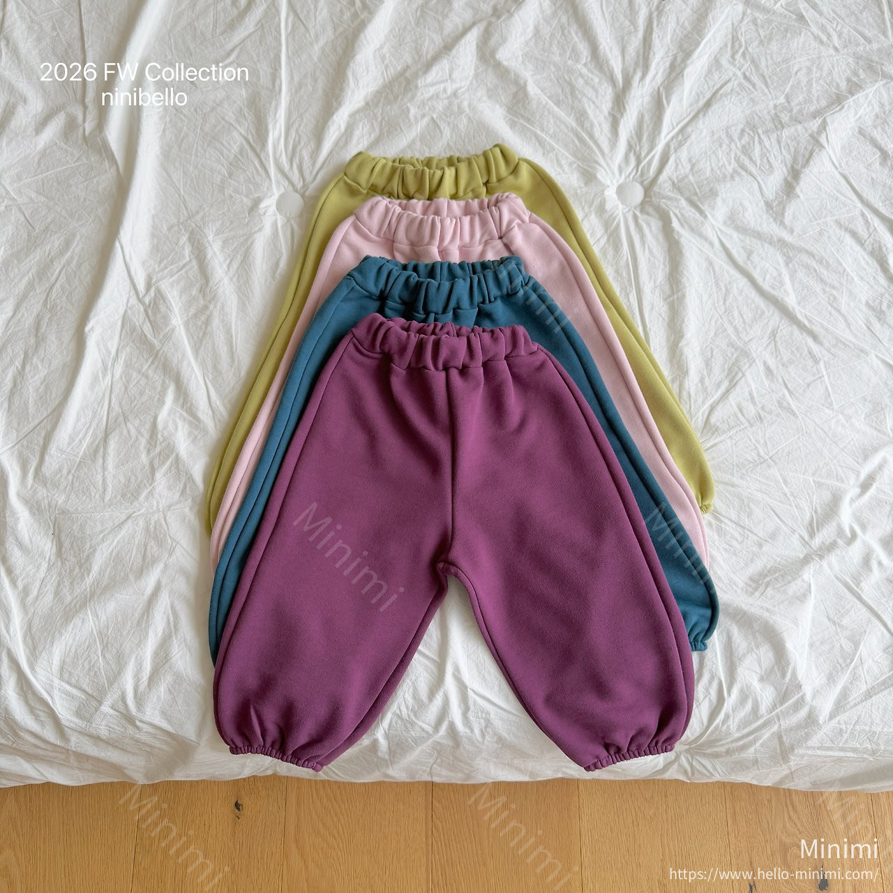 ninibello Betty Color Sweat Pants 細節圖 2