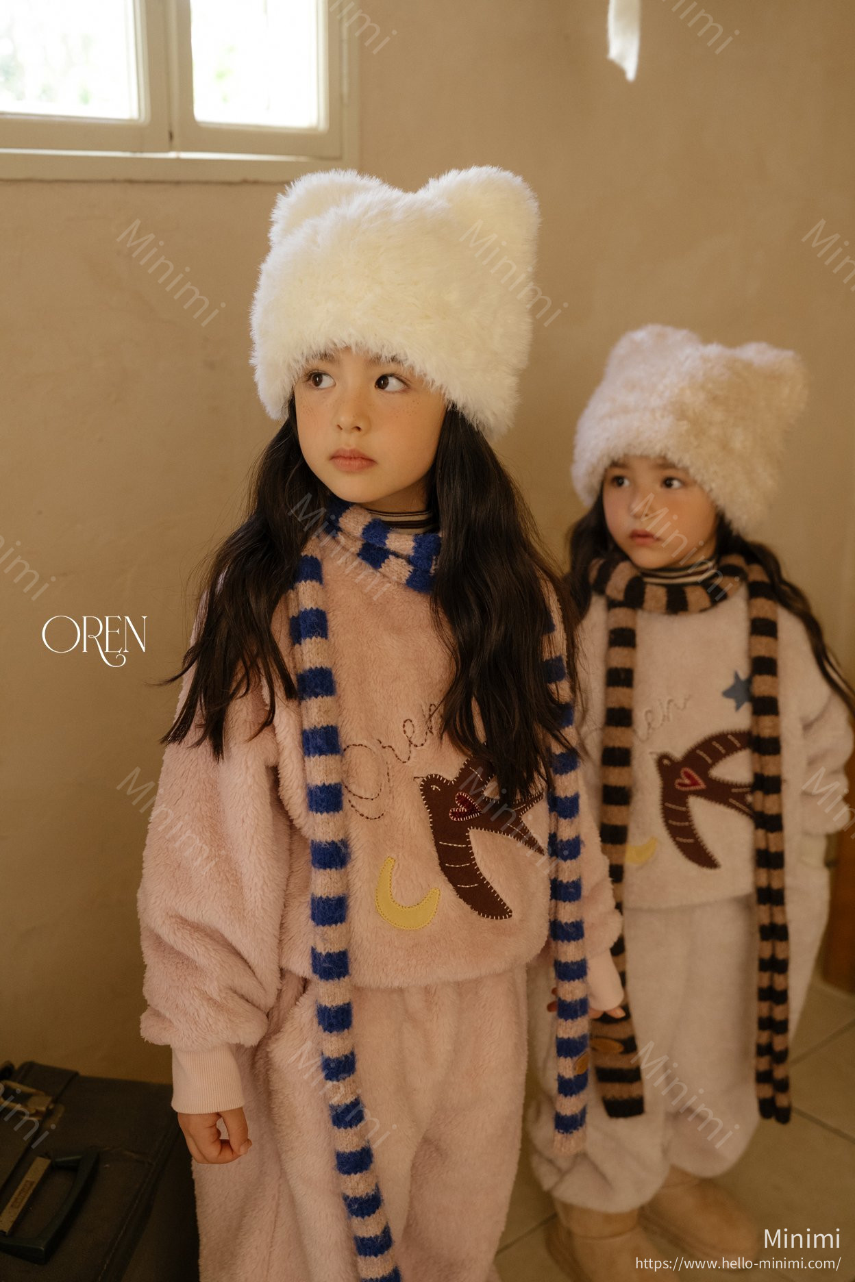Oren Ambre Stripe Muffler 細節圖 13