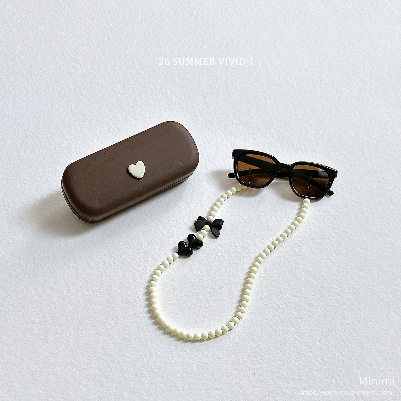 VIVID-I Heart Case Necklace Sunglasses 細節圖 4