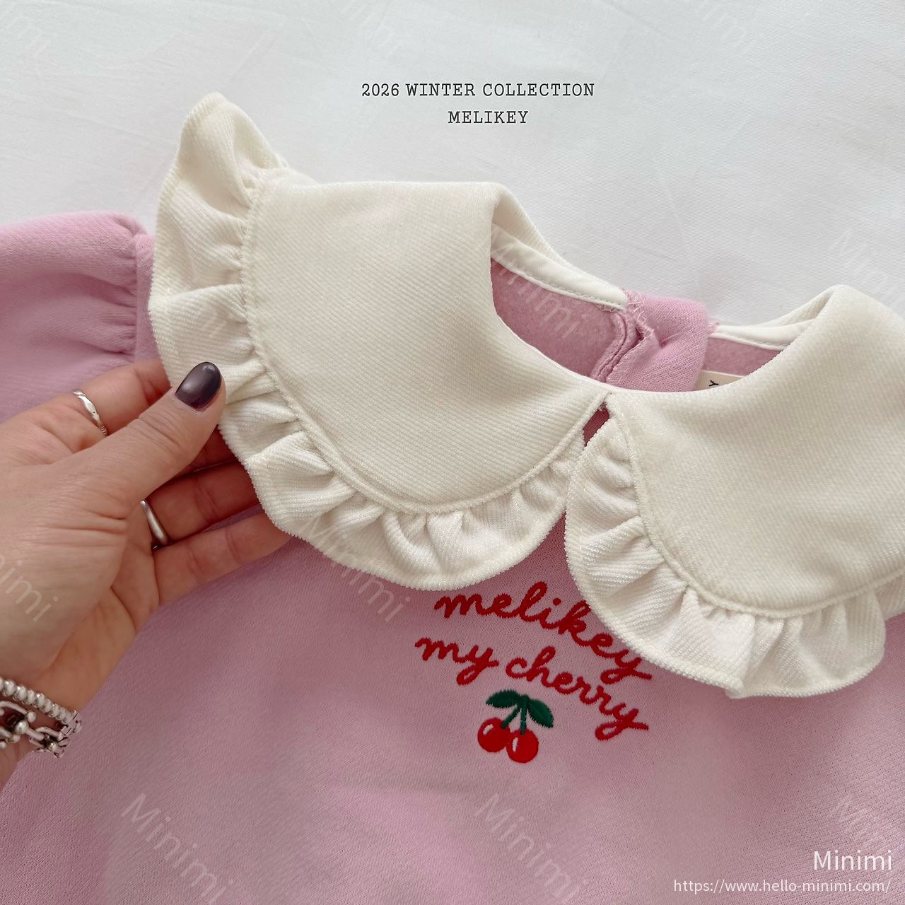 Melikey Cherry Collar Sweatshirt 細節圖 29