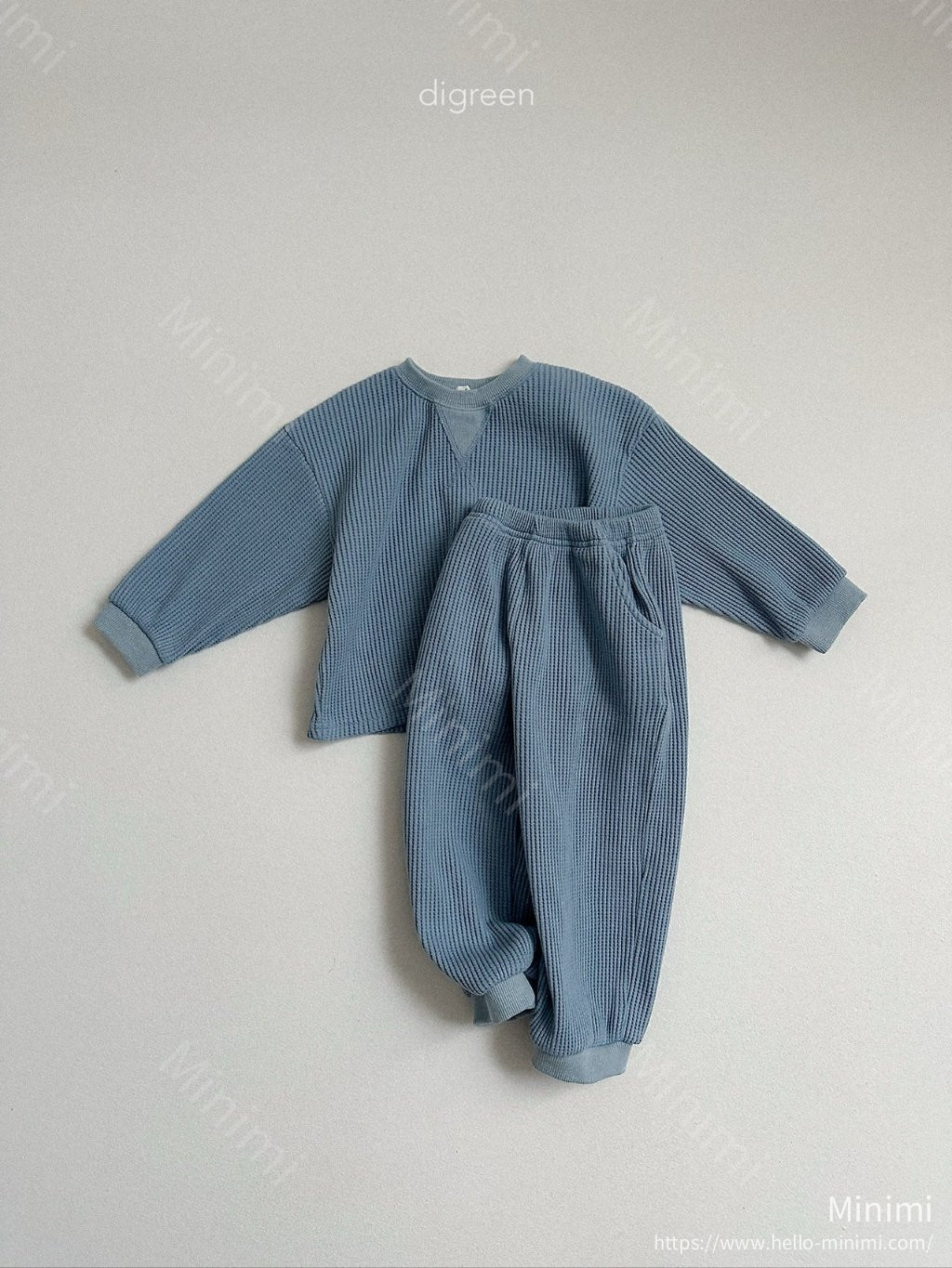 digreen Flat Waffle Pants 細節圖 6