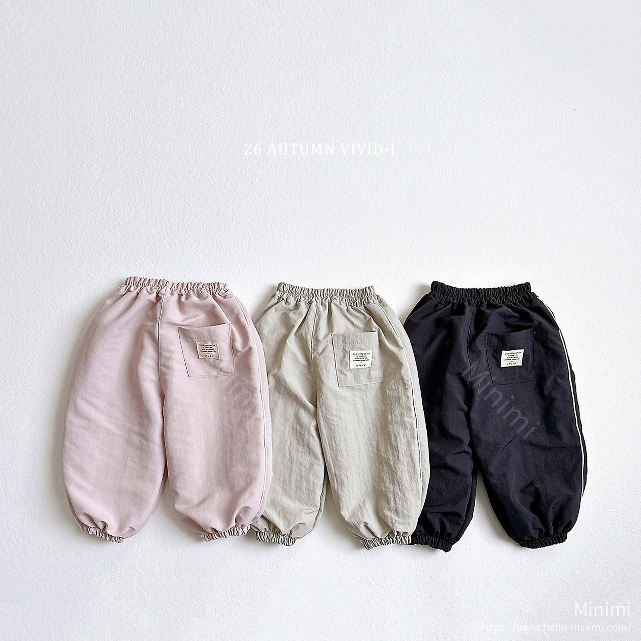 VIVID-I Piping Label Rustling Jogger 細節圖 2
