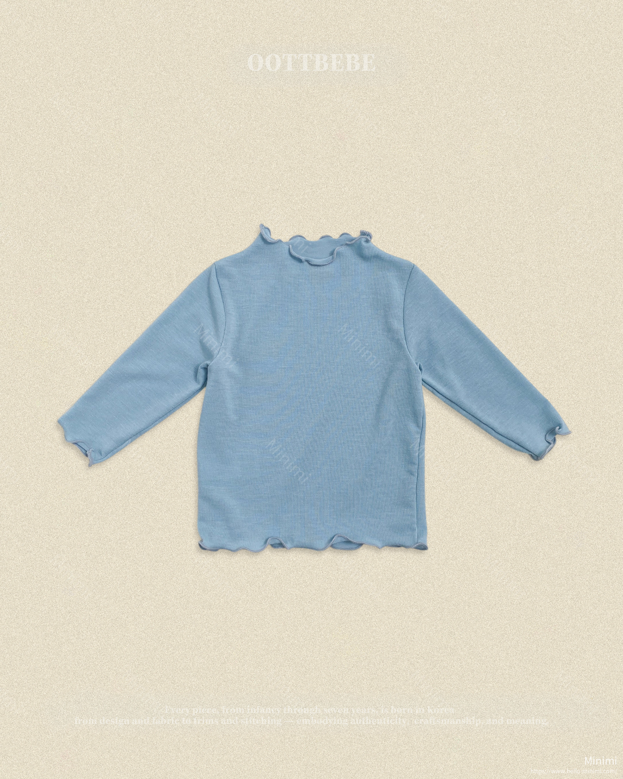 oott bebe Pastel Ruffle T-shirt 細節圖 7