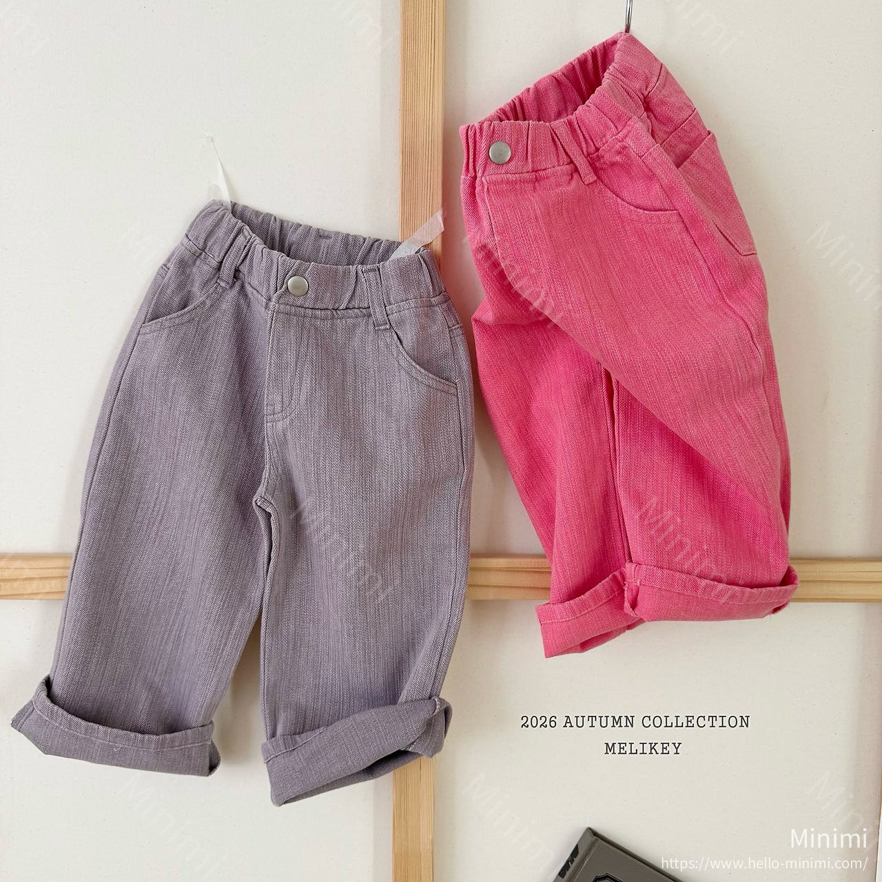 Melikey Lemaire Pigment Pants - 韓國童裝代購主圖