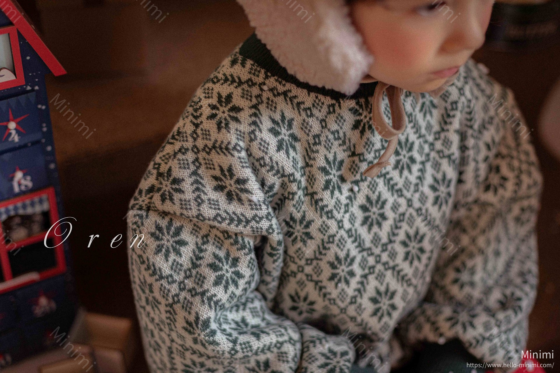 Oren Snowflake Knit Sweatshirt 細節圖 13