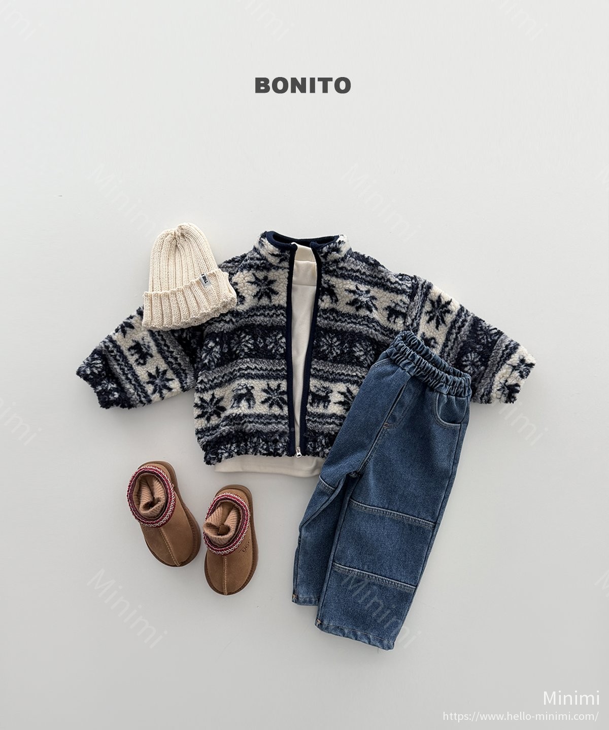 BONITO Nordic Zip-up Jumper 細節圖 12