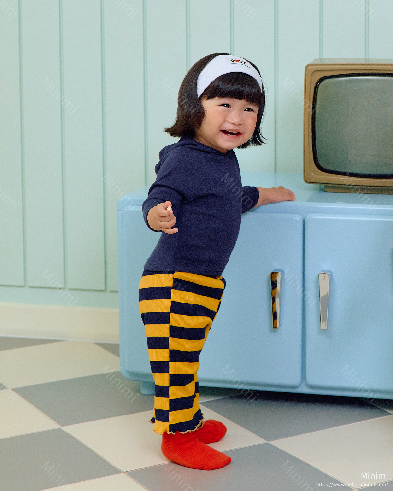 oott bebe Kitsch Pop Ribbed Bootcut Pants 細節圖 31
