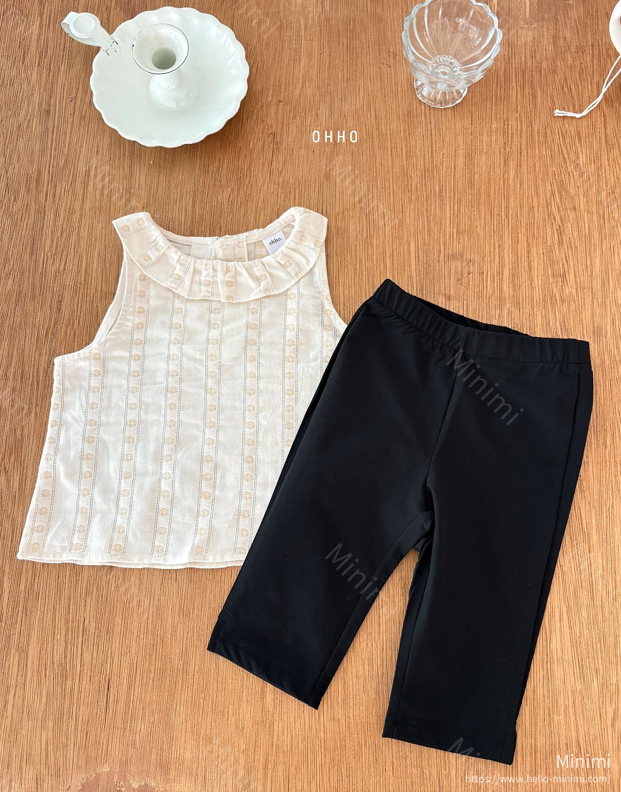 OHHO Rustling Capri Pants 細節圖 10