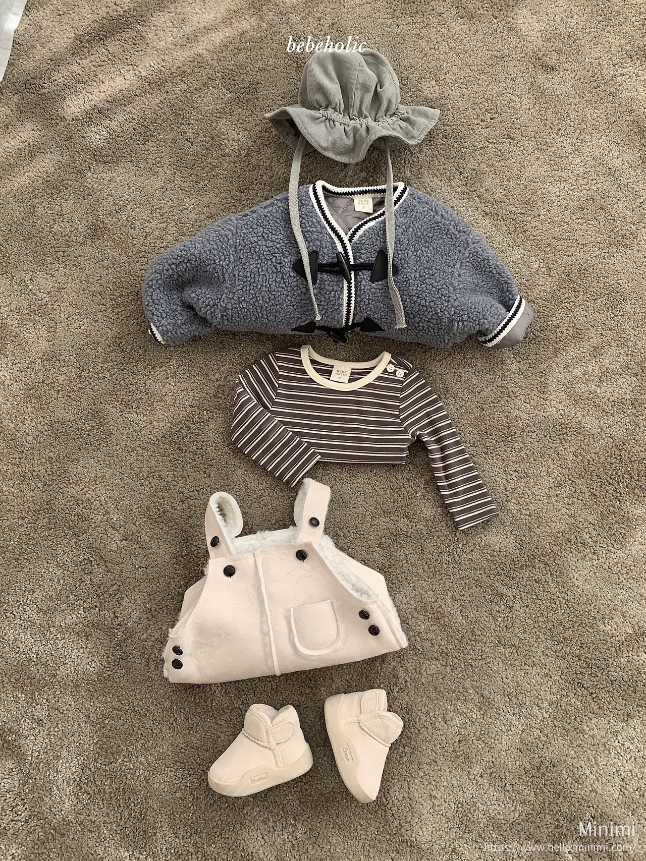 BEBEHOLIC Mousse Suspender Suit 細節圖 2