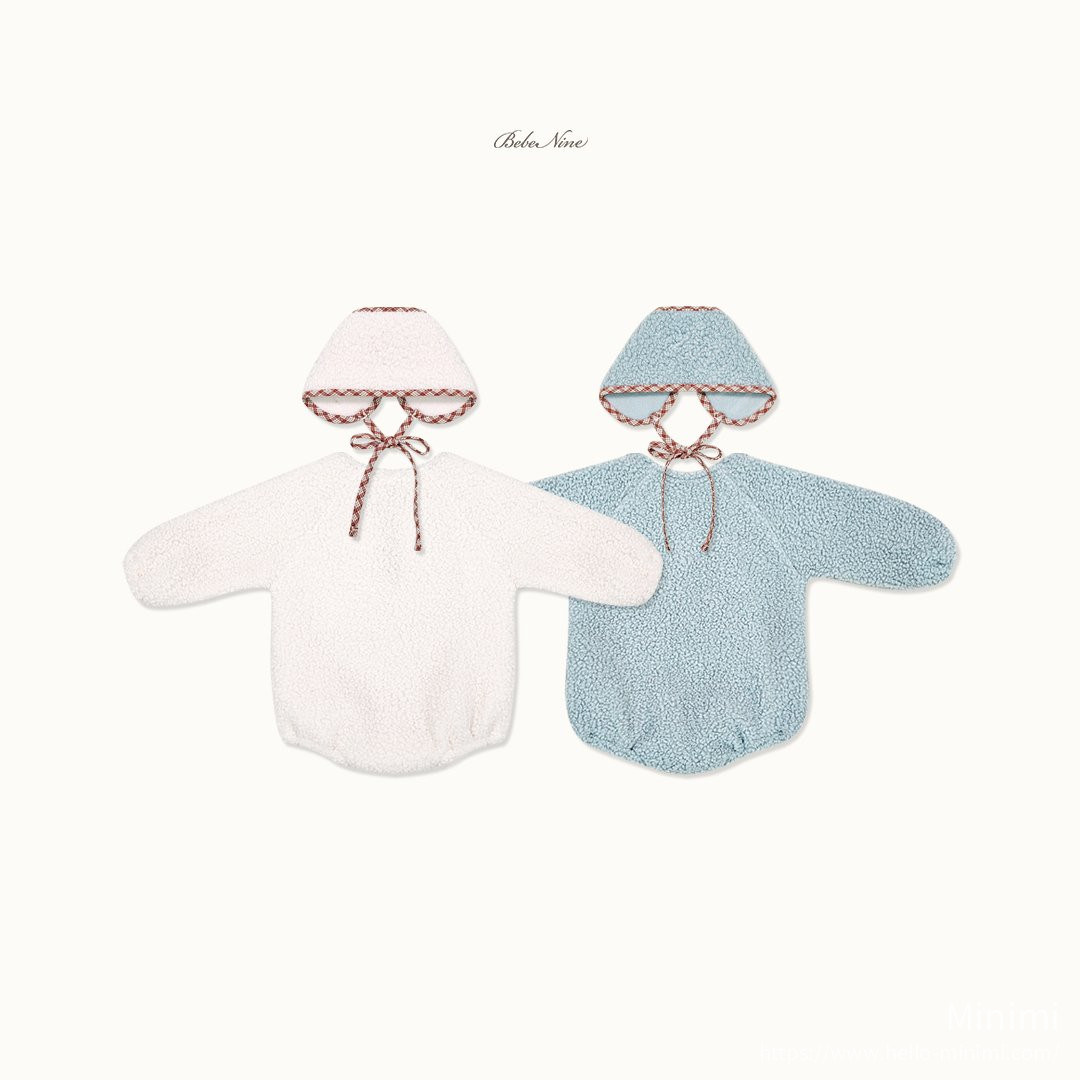 bebe nine Bichon Sweatshirt Romper 細節圖 19