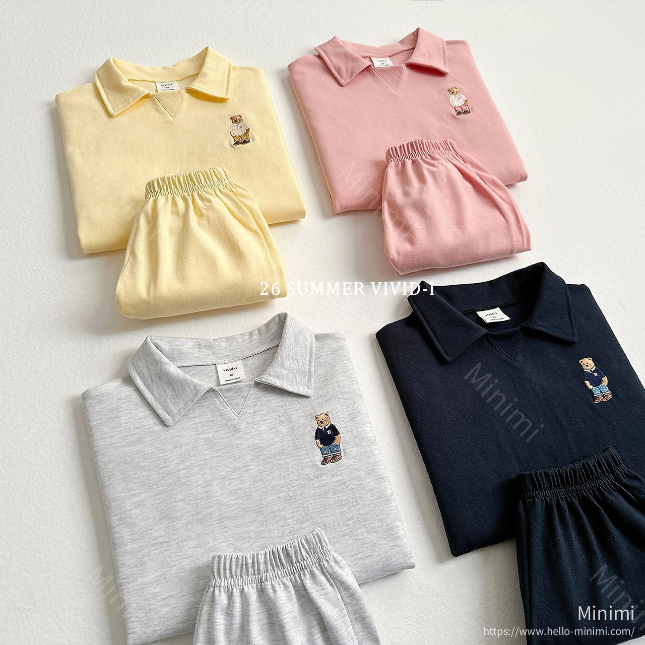 VIVID-I Collar Bear Embroidery Set 細節圖 5