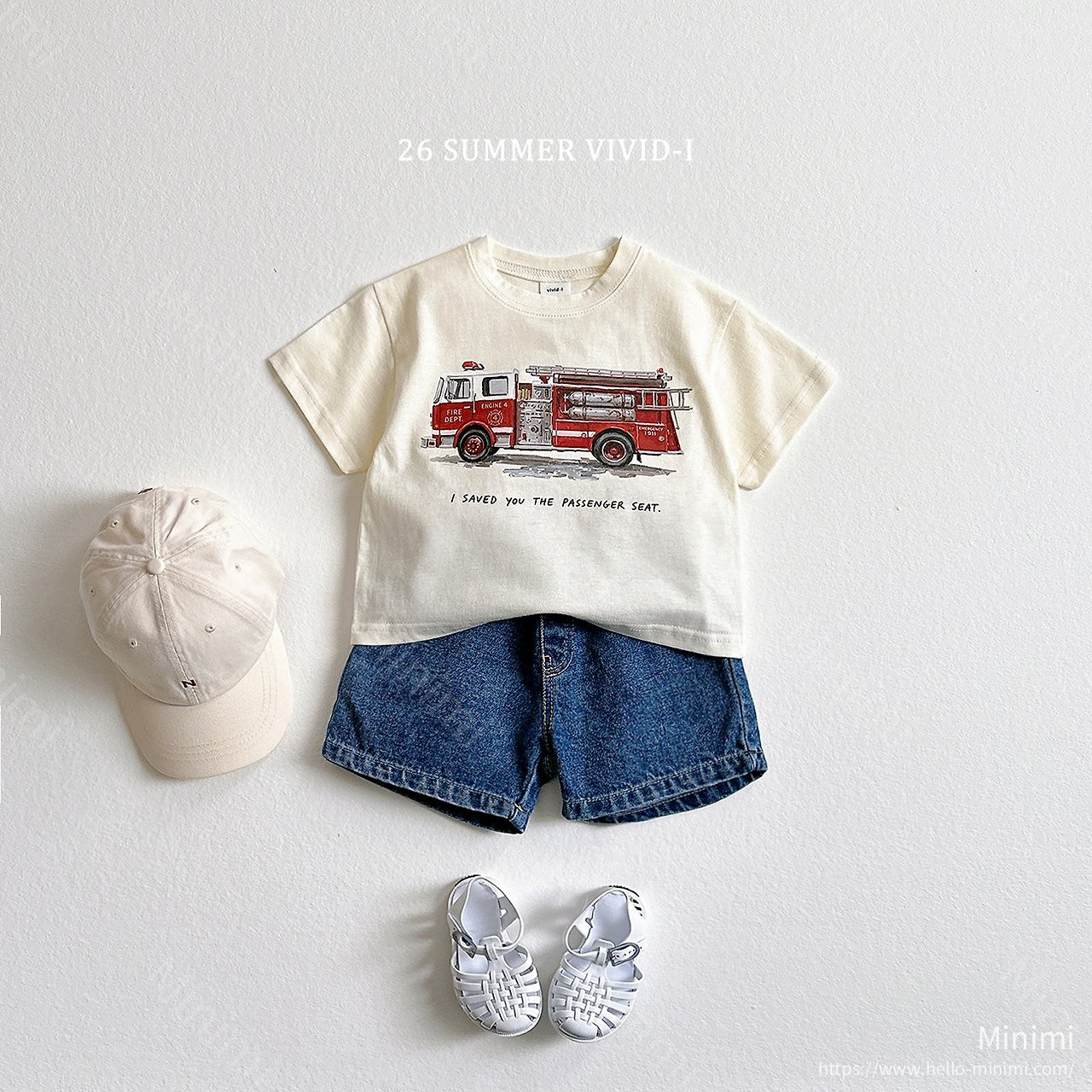 VIVID-I Vintage Car T-Shirt 細節圖 10