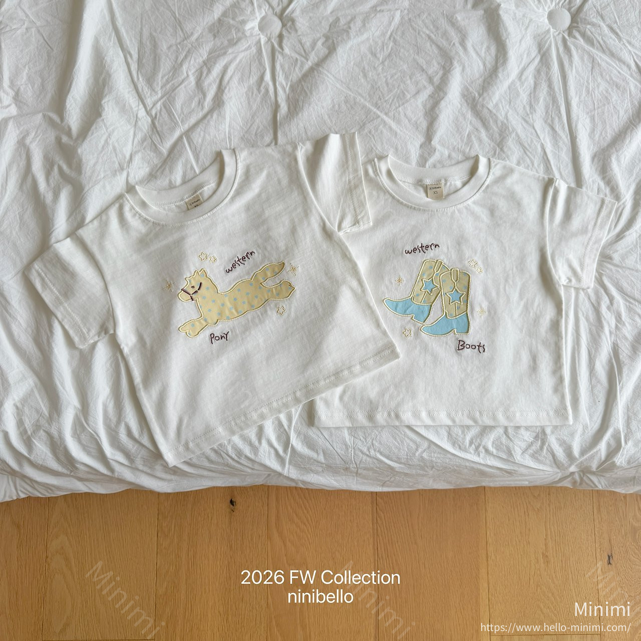 ninibello Western T-shirt 韓國童裝現貨