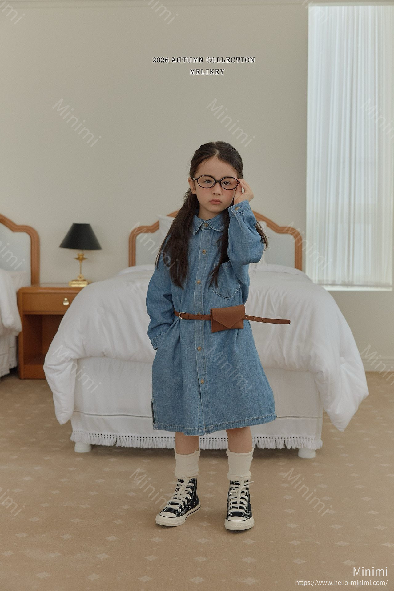 Melikey Denim Shirt Dress 細節圖 20