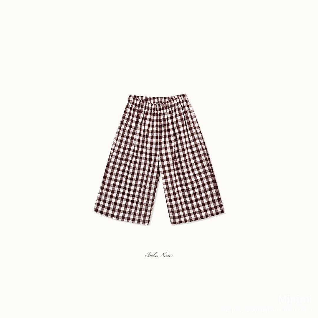bebe nine Maple Check Pants 細節圖 18