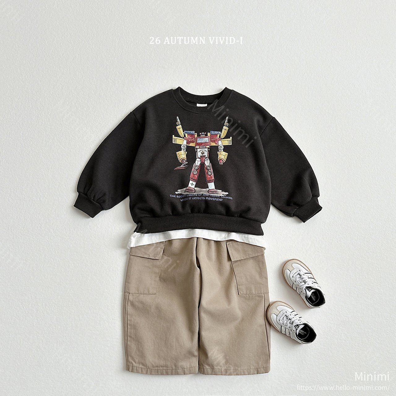 VIVID-I Vintage Robot Sweatshirt 細節圖 14