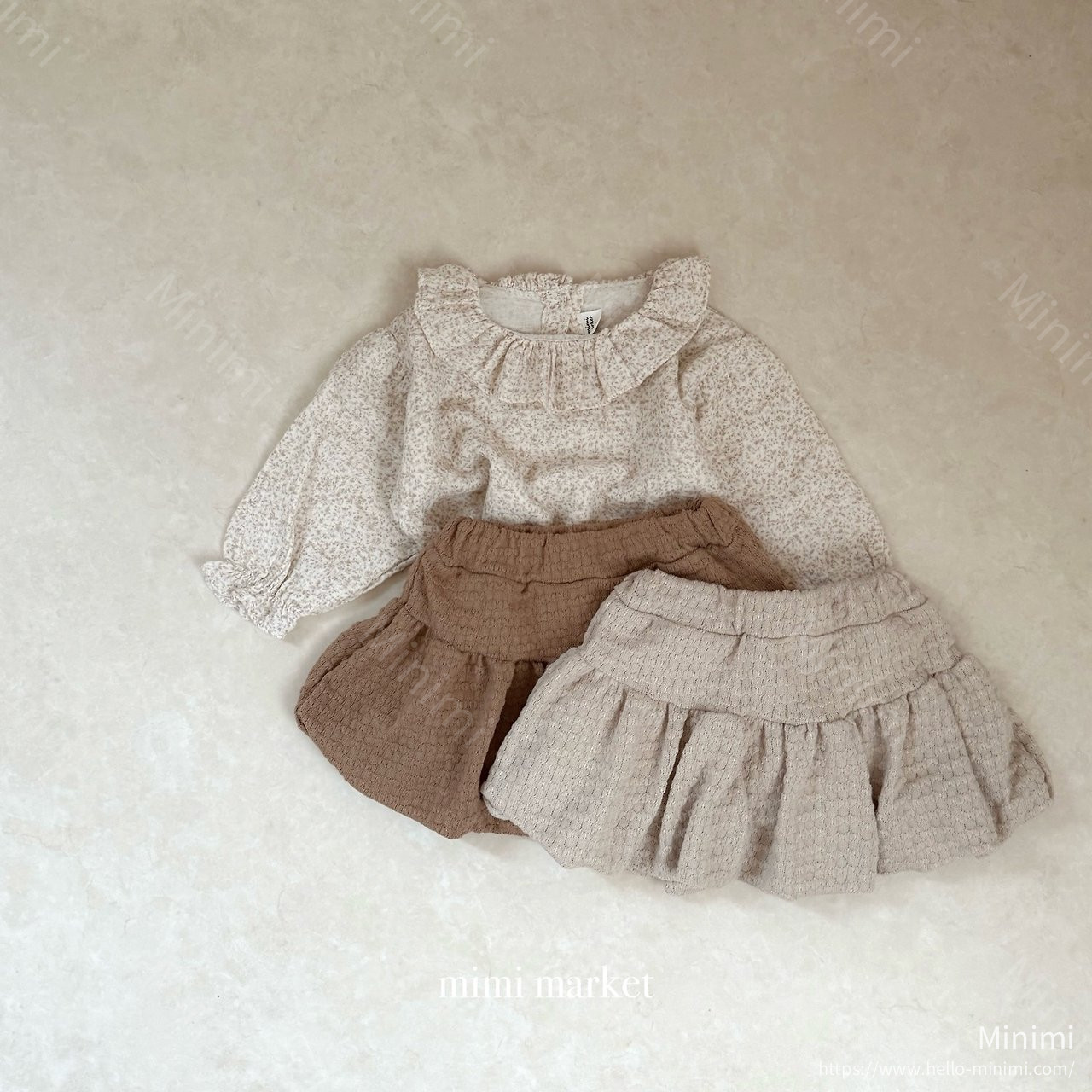 mimi-market Knit Balloon Skirt 細節圖 16