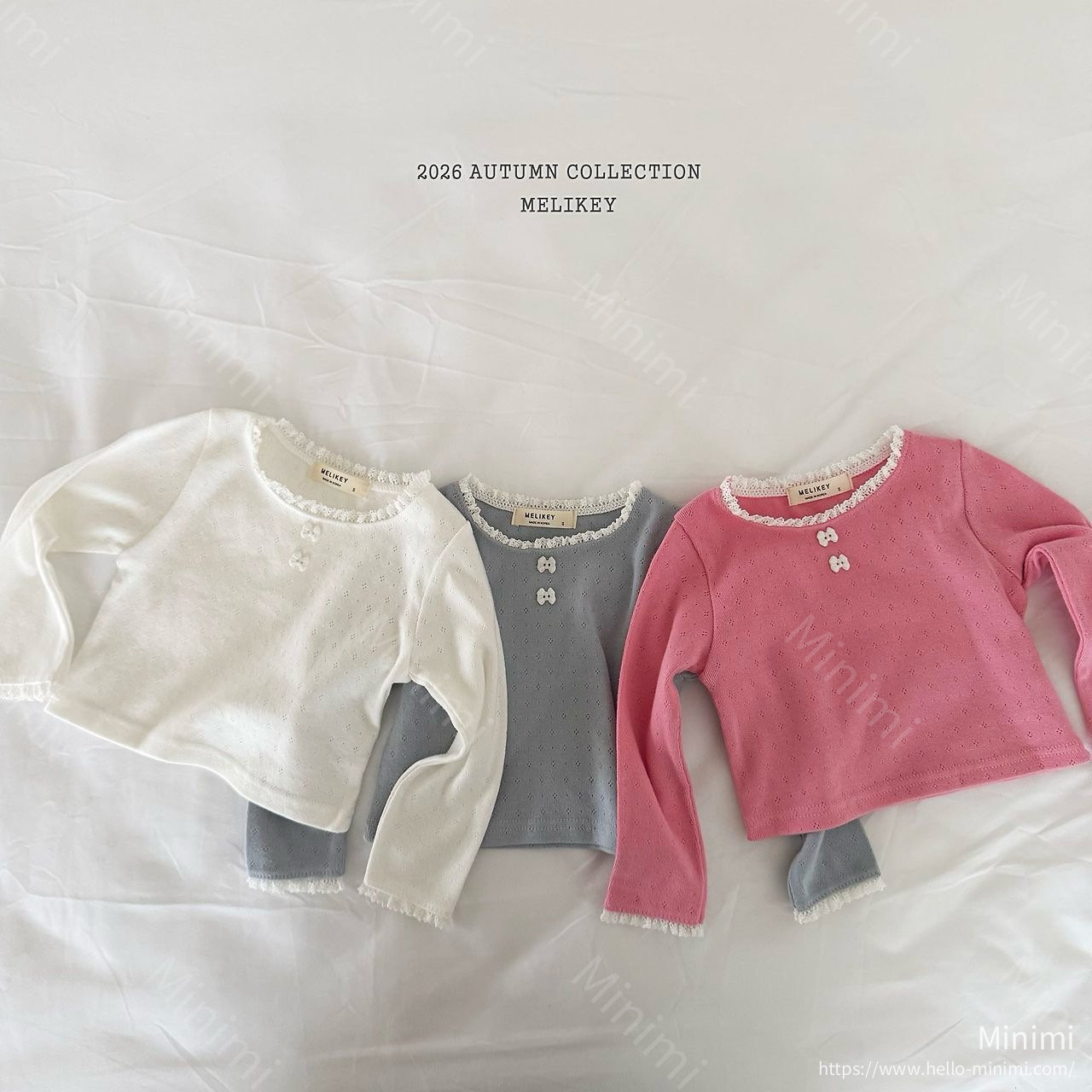 Melikey Ribbon Button T-shirt 細節圖 2