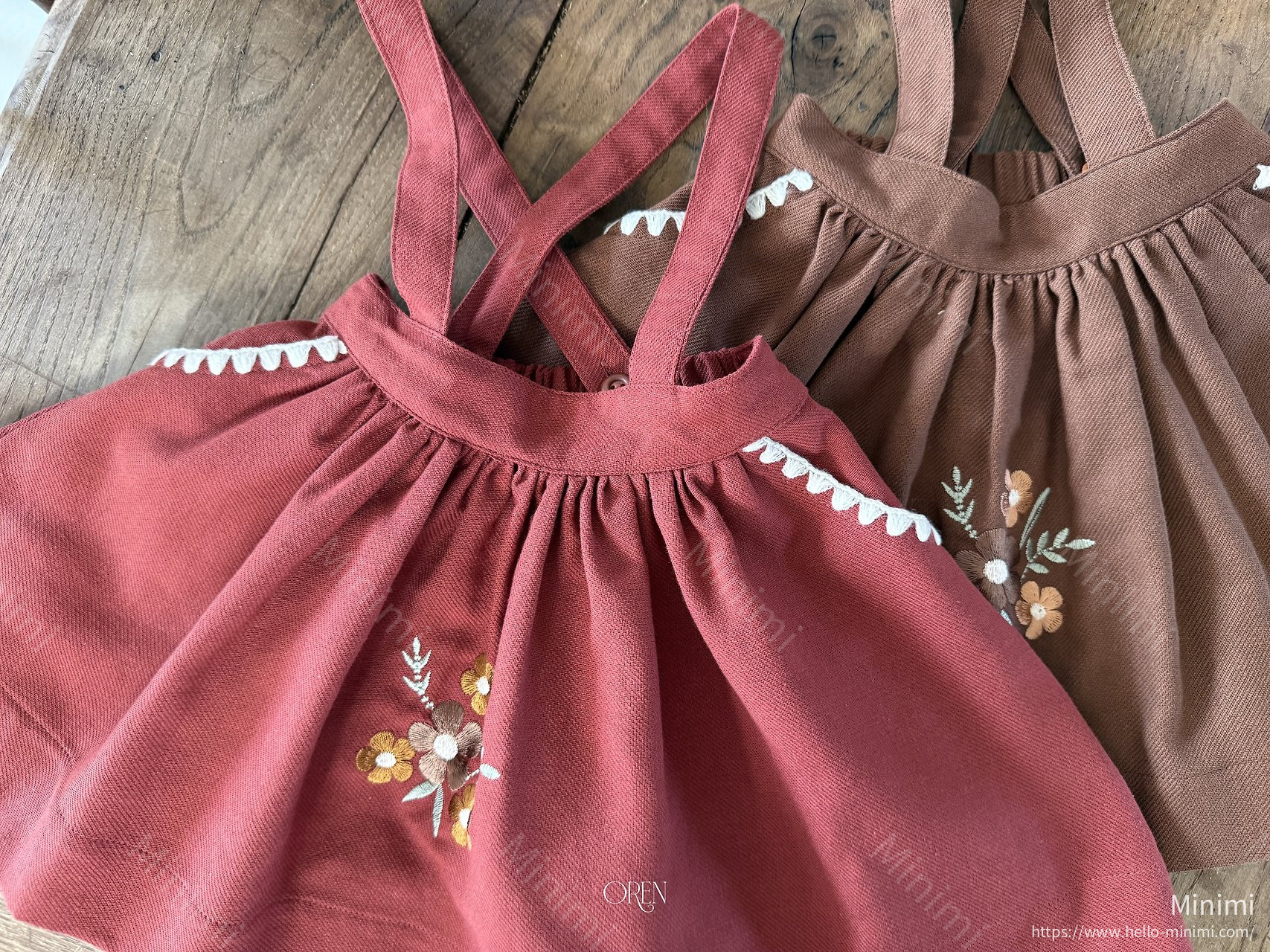 Oren Autumn Bloom Jumper Skirt 細節圖 26