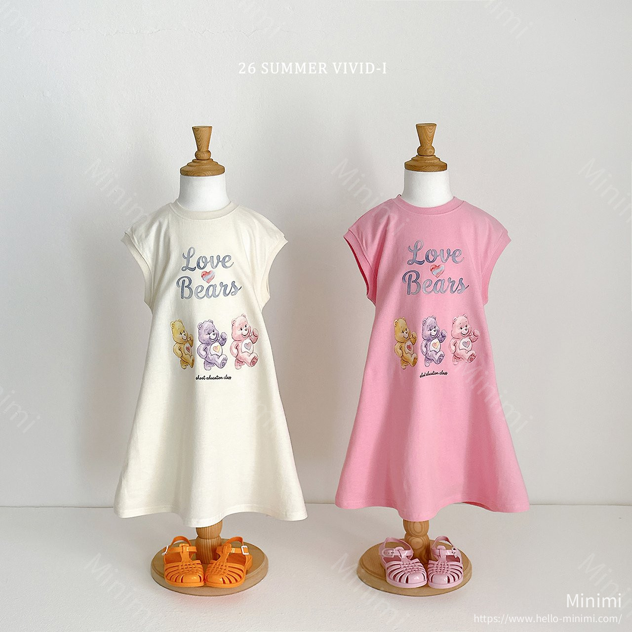 VIVID-I Painted Bear Long Dress 細節圖 17